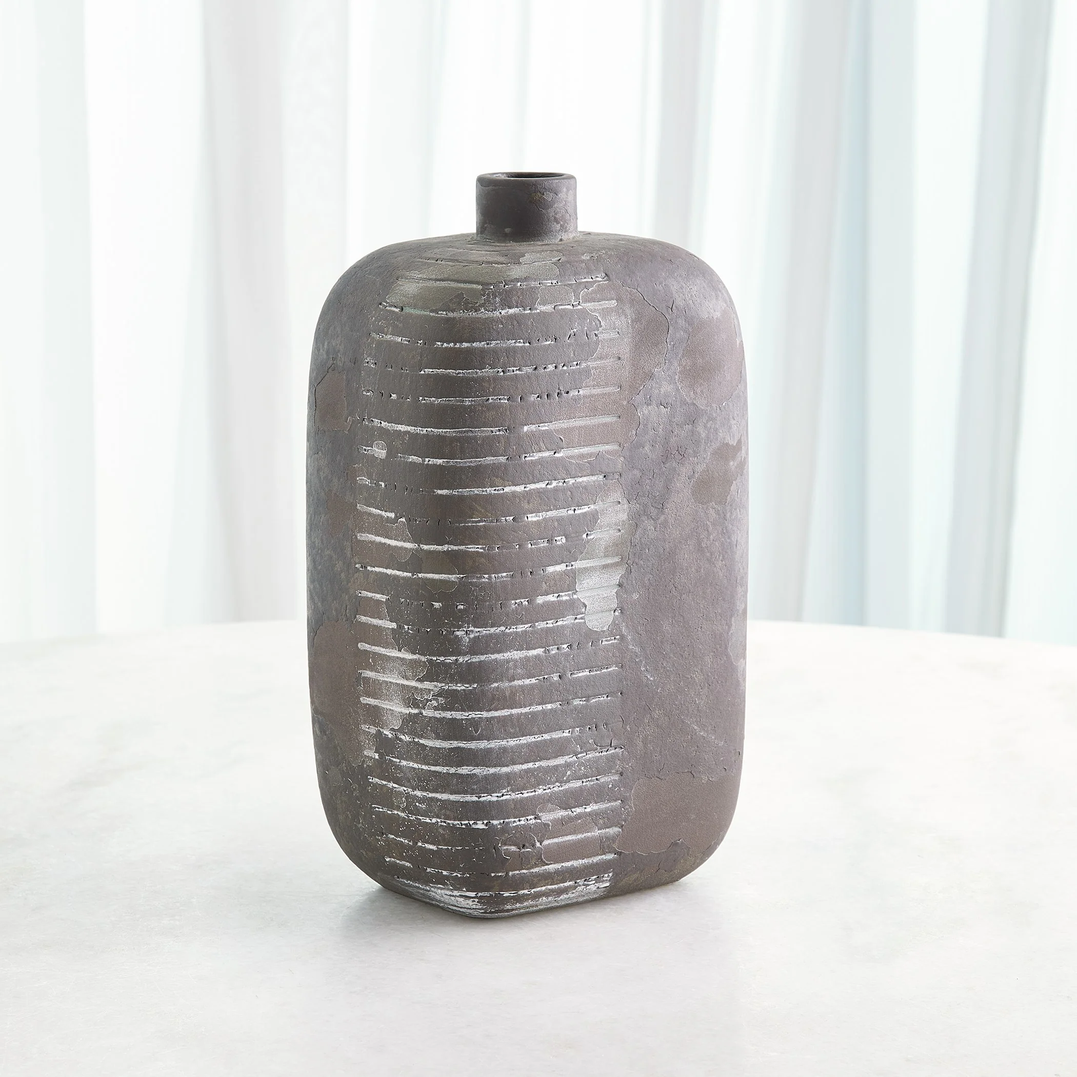 Global Views Lantern Vase Soot - Image 3