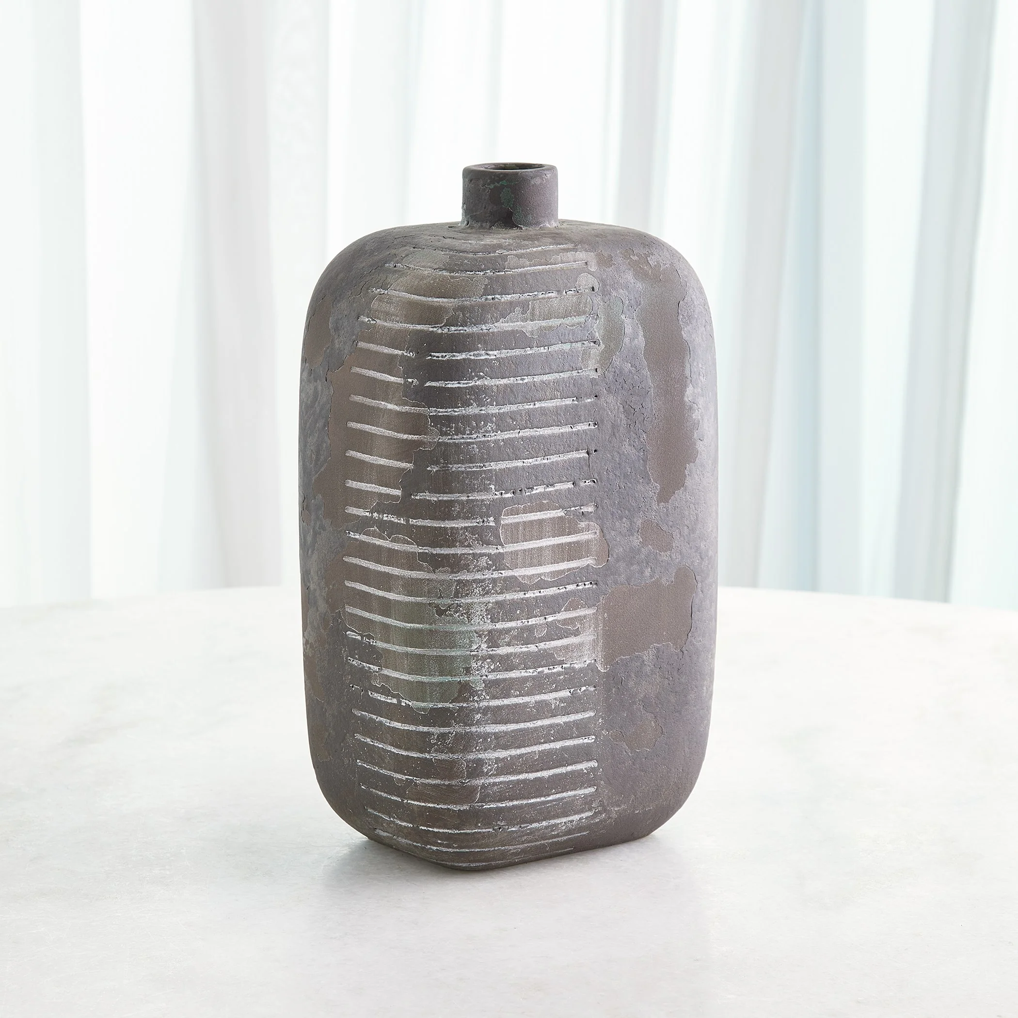 Global Views Lantern Vase Soot - Image 4