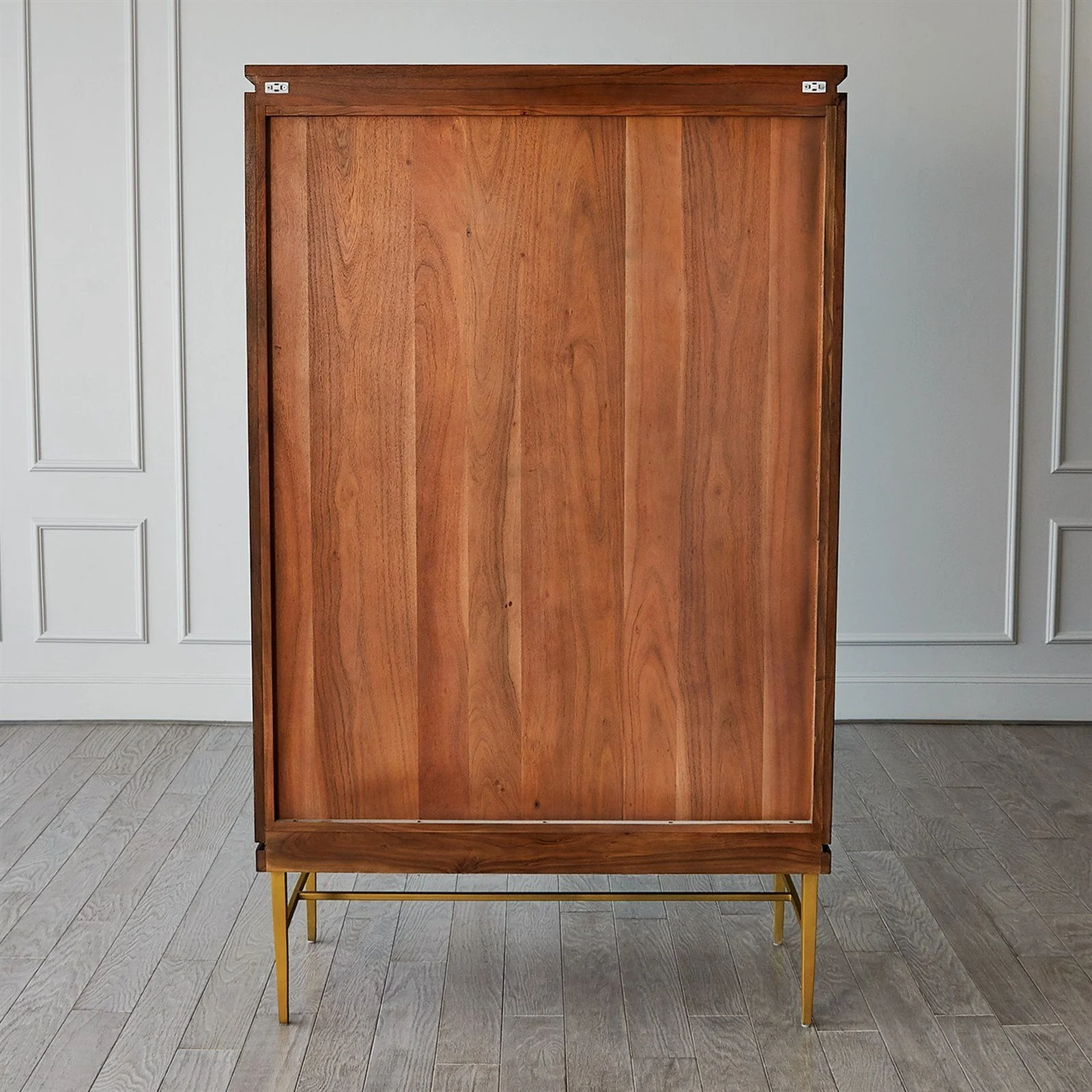 Global Views Latilla Tall Bar Cabinet - Image 7