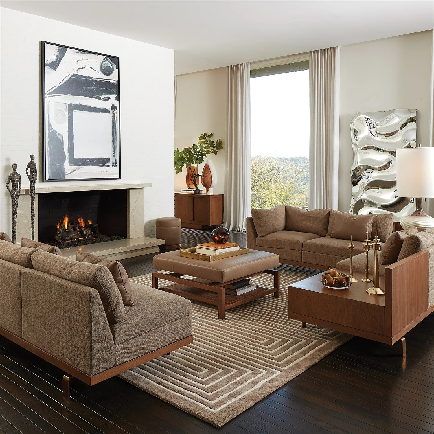 Global Views Latitudes High Contrast Rug - Image 2