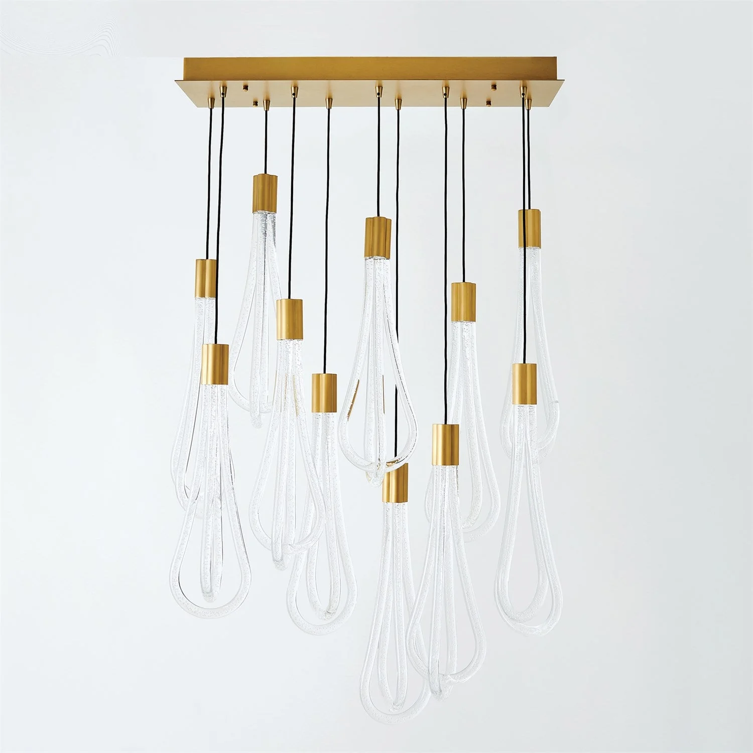 Global Views Layered Raindrop Chandelier - Image 2
