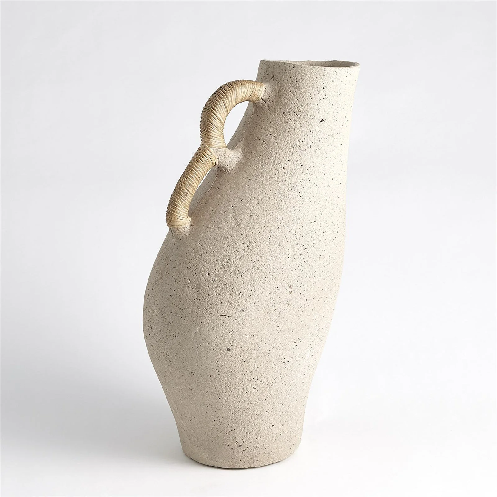 Global Views Leaning Vase Sandstone - Image 2