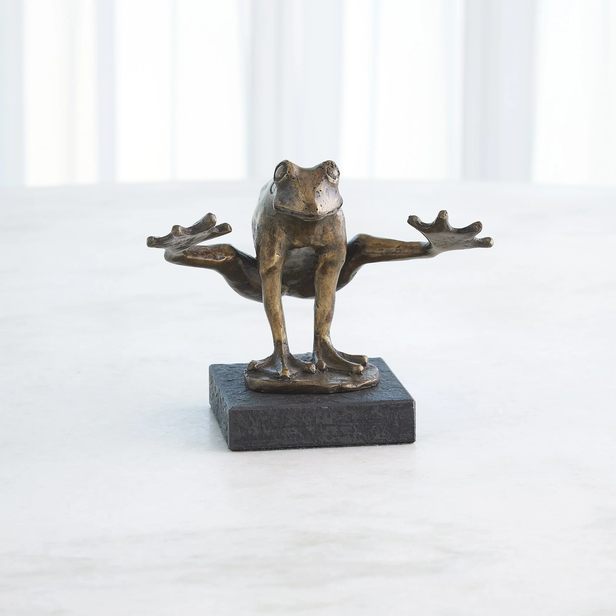 Global Views Leap Frog Bronze - Image 3