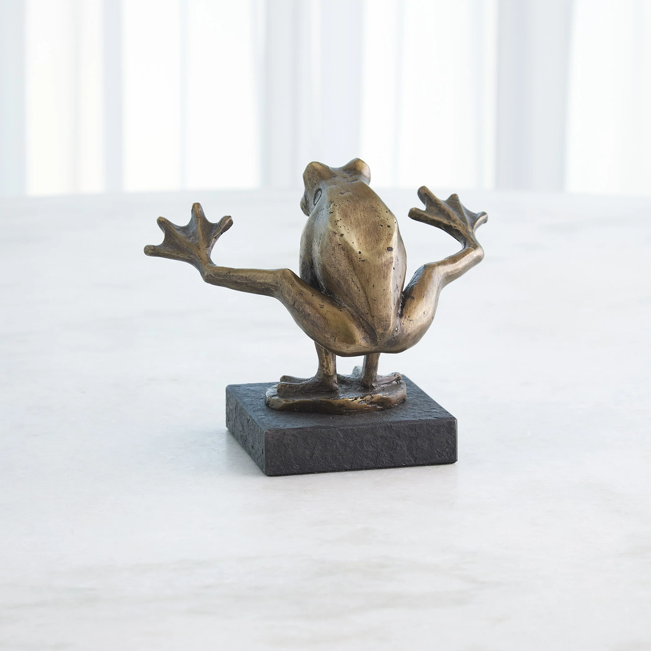 Global Views Leap Frog Bronze - Image 4