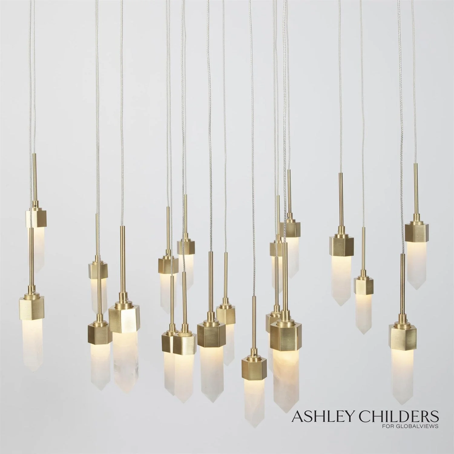 Global Views Leo Chandelier 20 Drop Round by Ashley Childers - Image 2