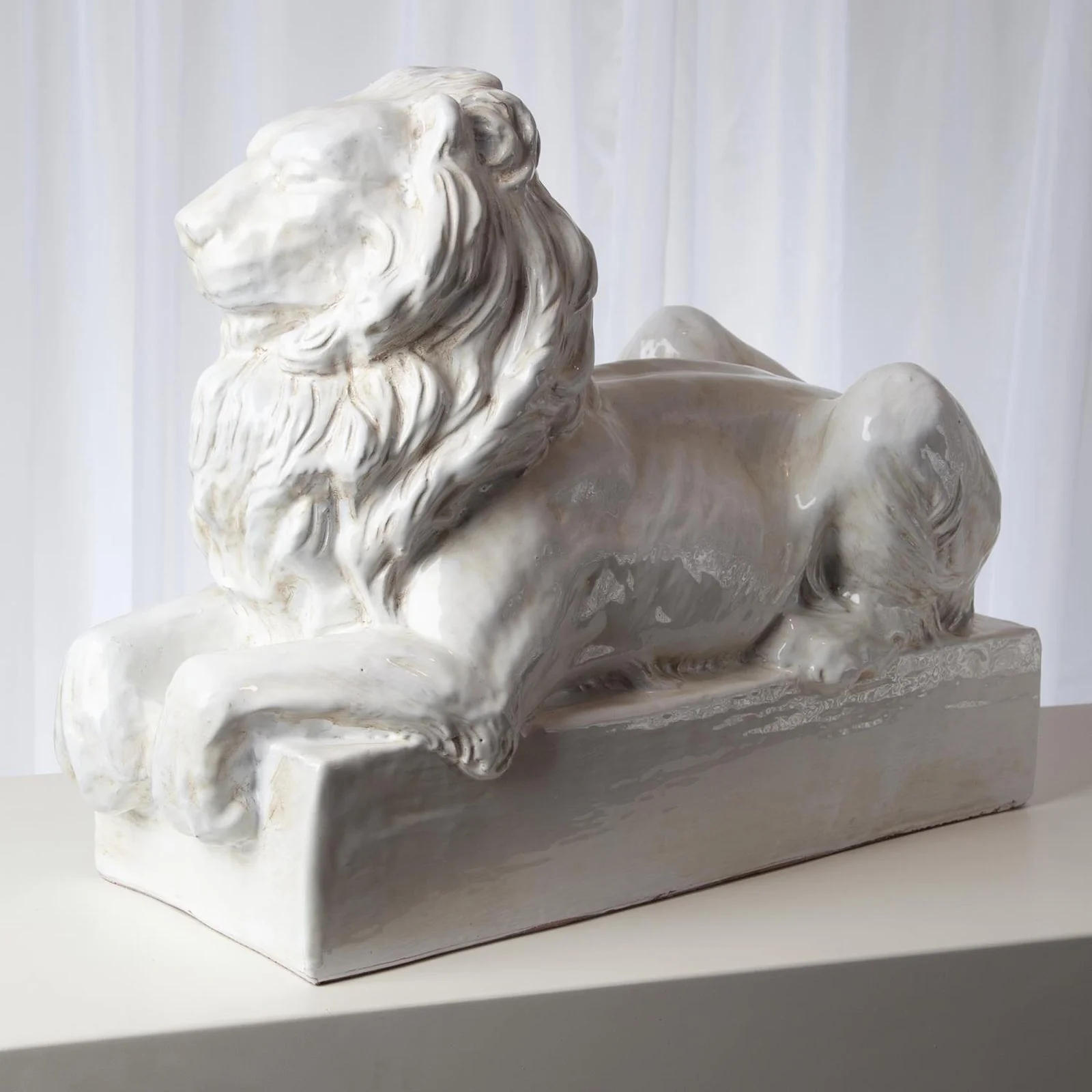 Global Views Lion Sculpture - Image 2