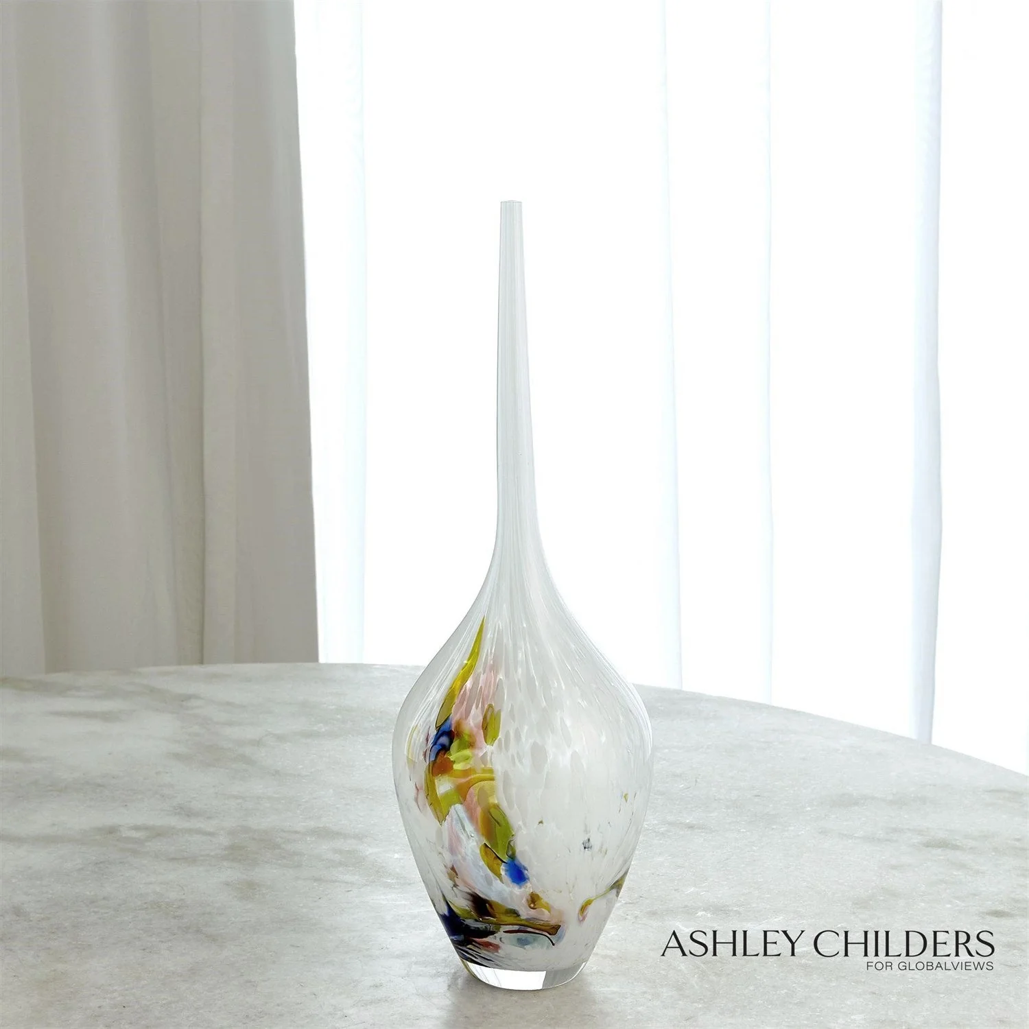 Global Views Long Stem Vase by Ashley Childers Clearance - Image 2