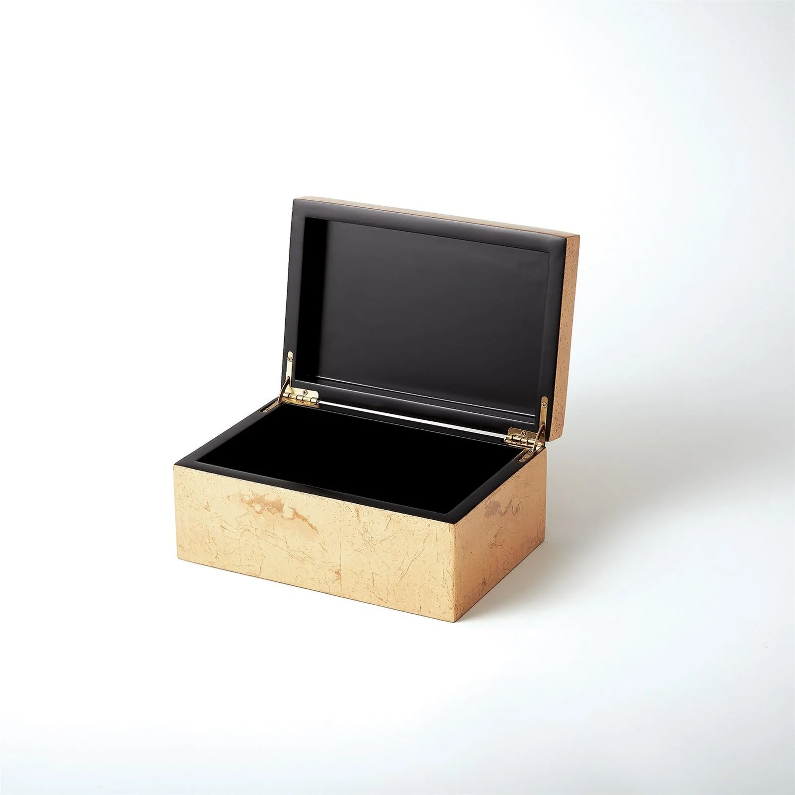 Global Views Luxe Gold Leaf Box - Image 2