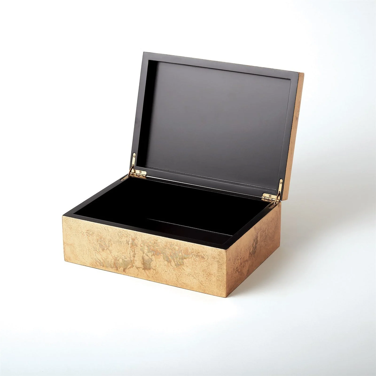 Global Views Luxe Gold Leaf Box - Image 4