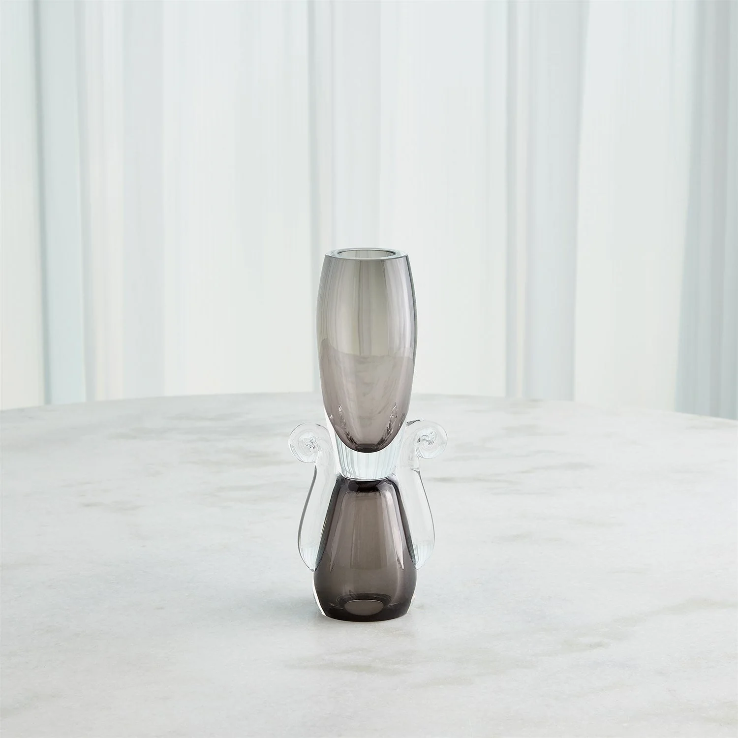 Global Views Lydia Vase - Grey - Image 6