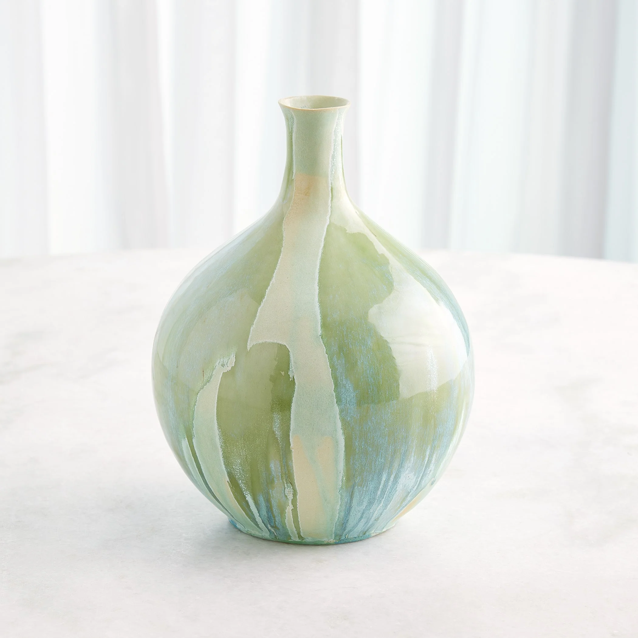 Global Views Magma Bottle Reactive Chive - Image 7