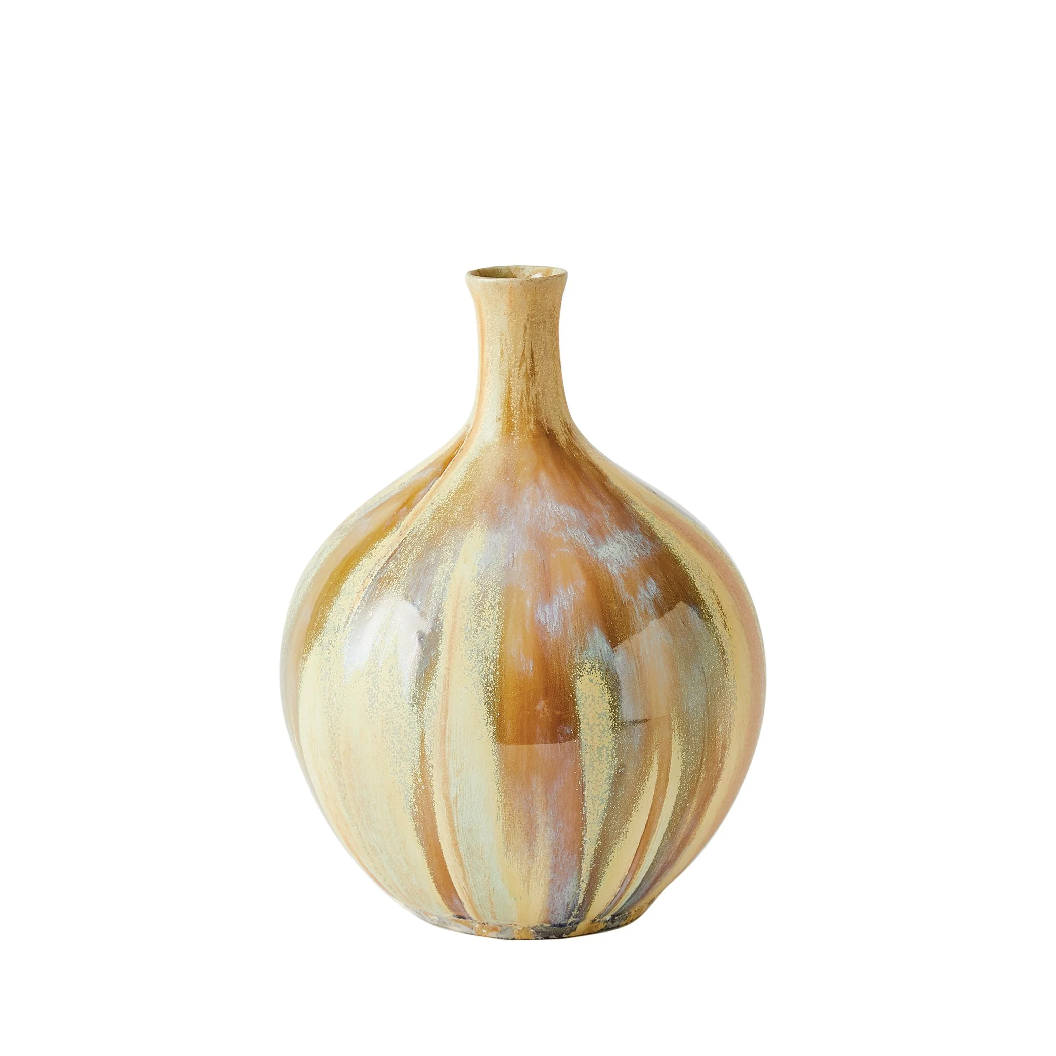 Global Views Magma Bottle Reactive Tan - Image 10