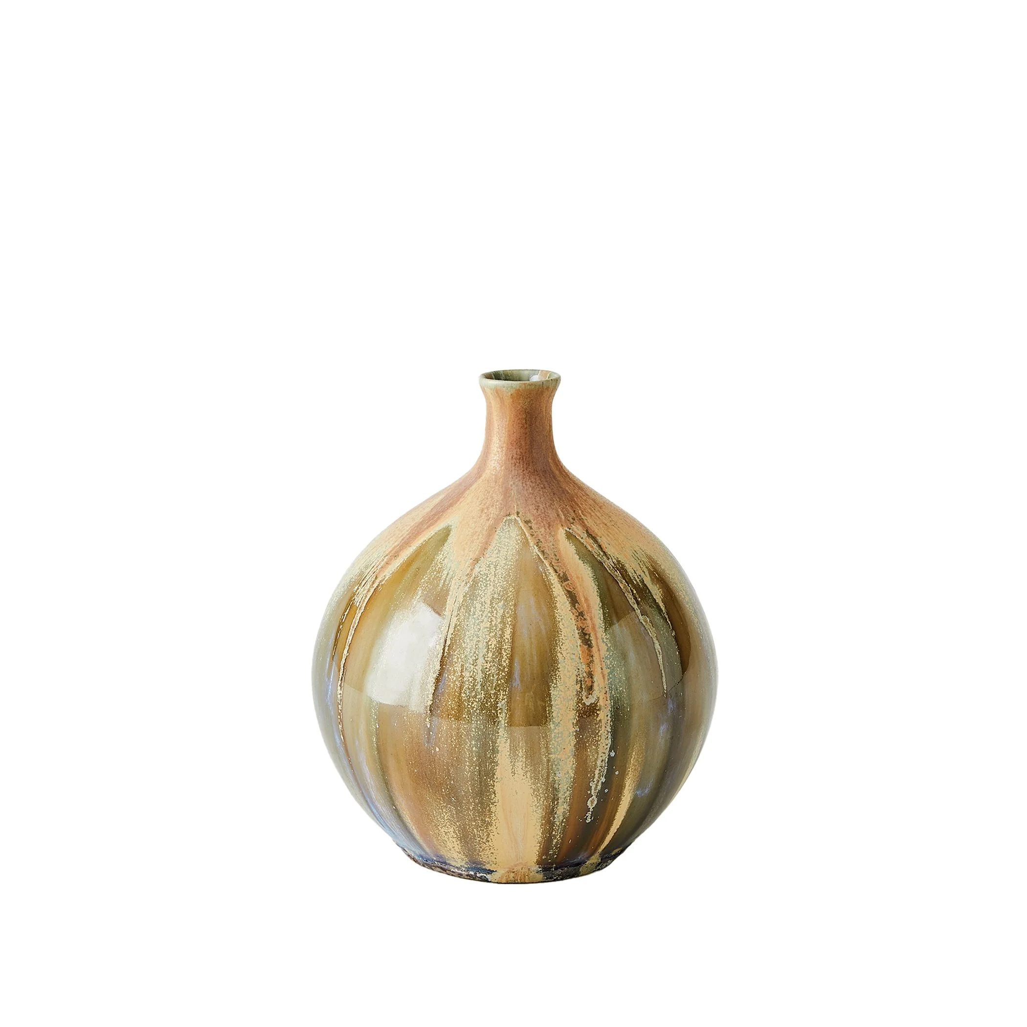 Global Views Magma Bottle Reactive Tan - Image 7