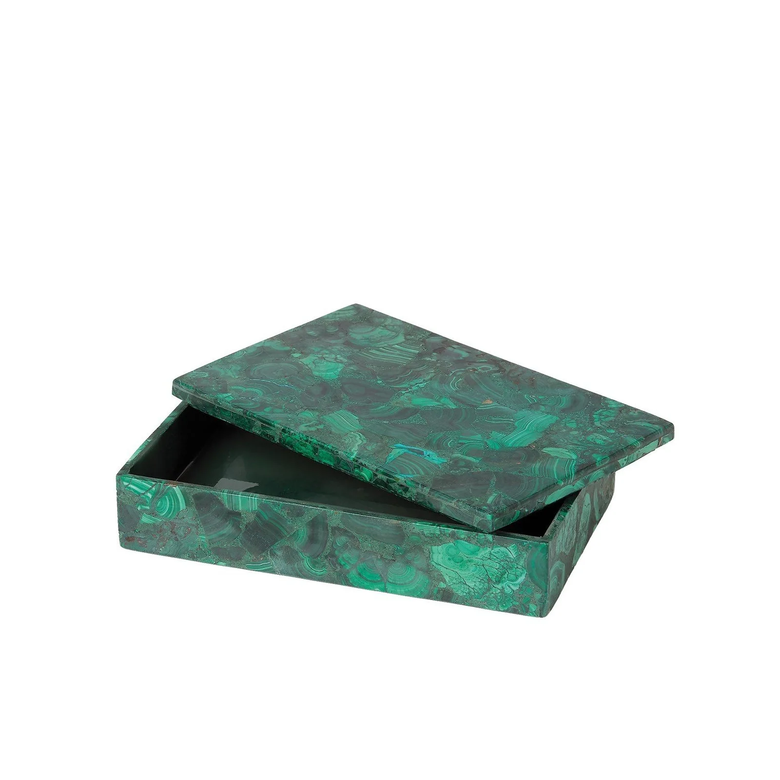 Global Views Malachite Stone Box - Image 4