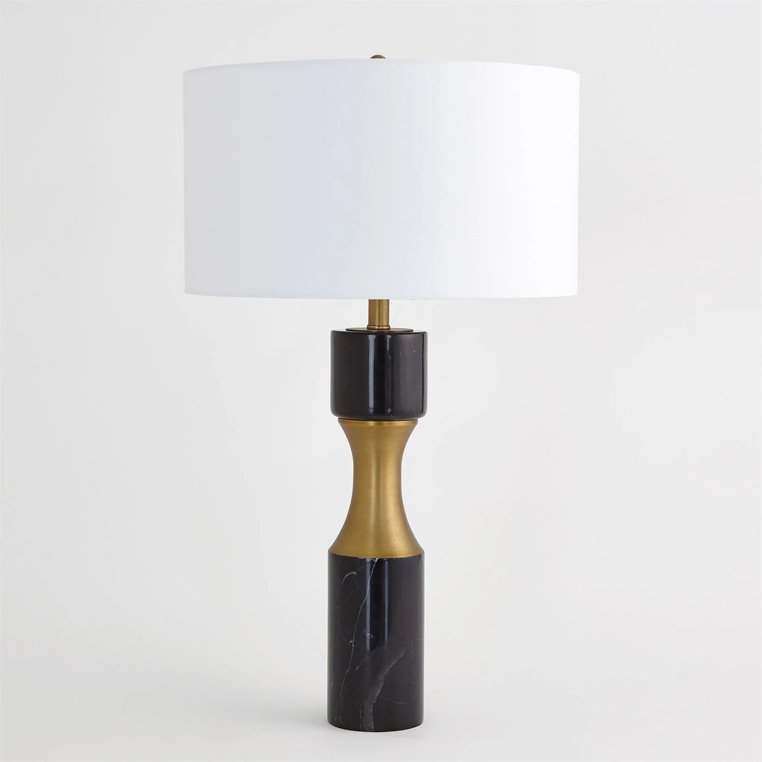 Global Views Marble Cinch Lamp - Black - Image 3