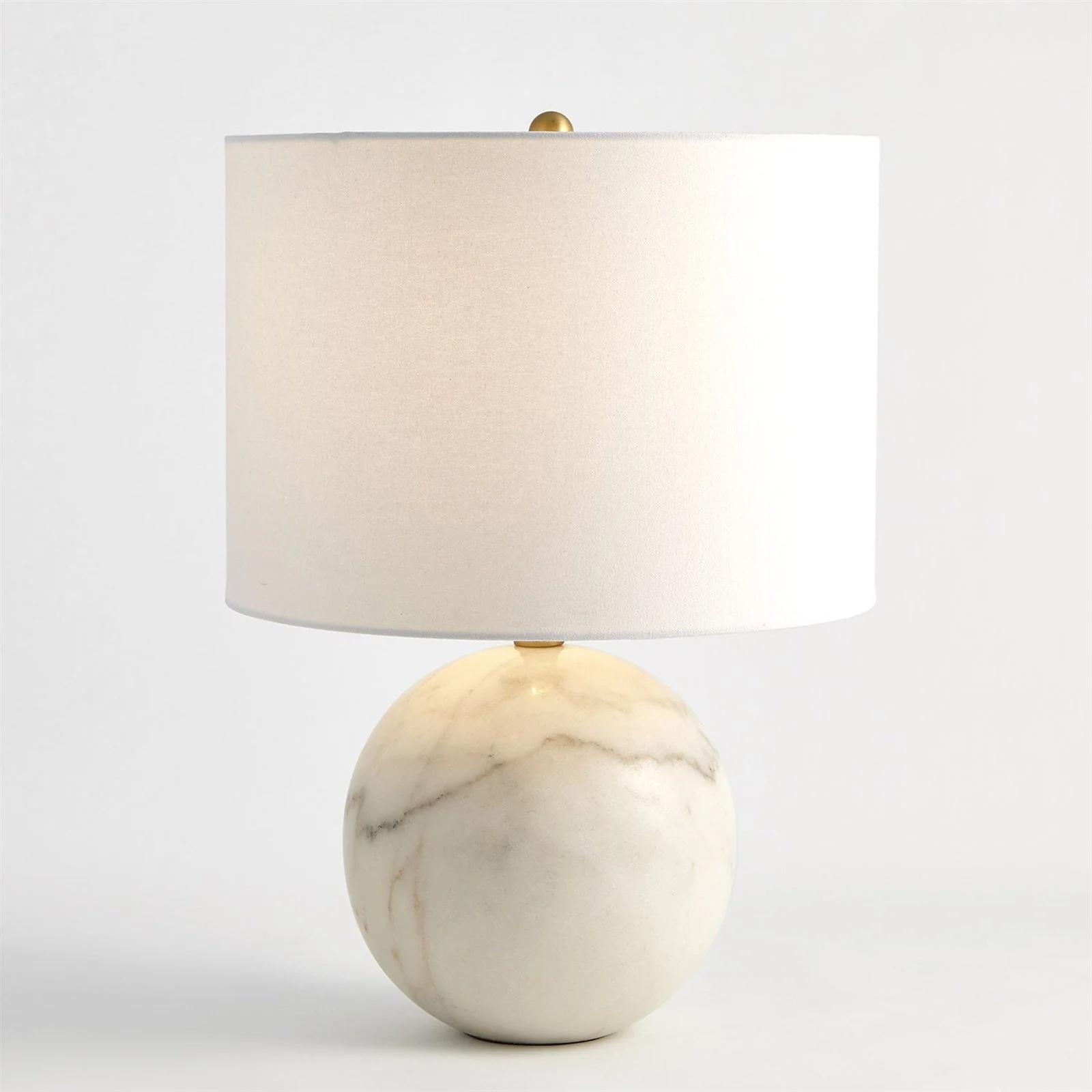 Global Views Marble Sphere Lamp - Image 2