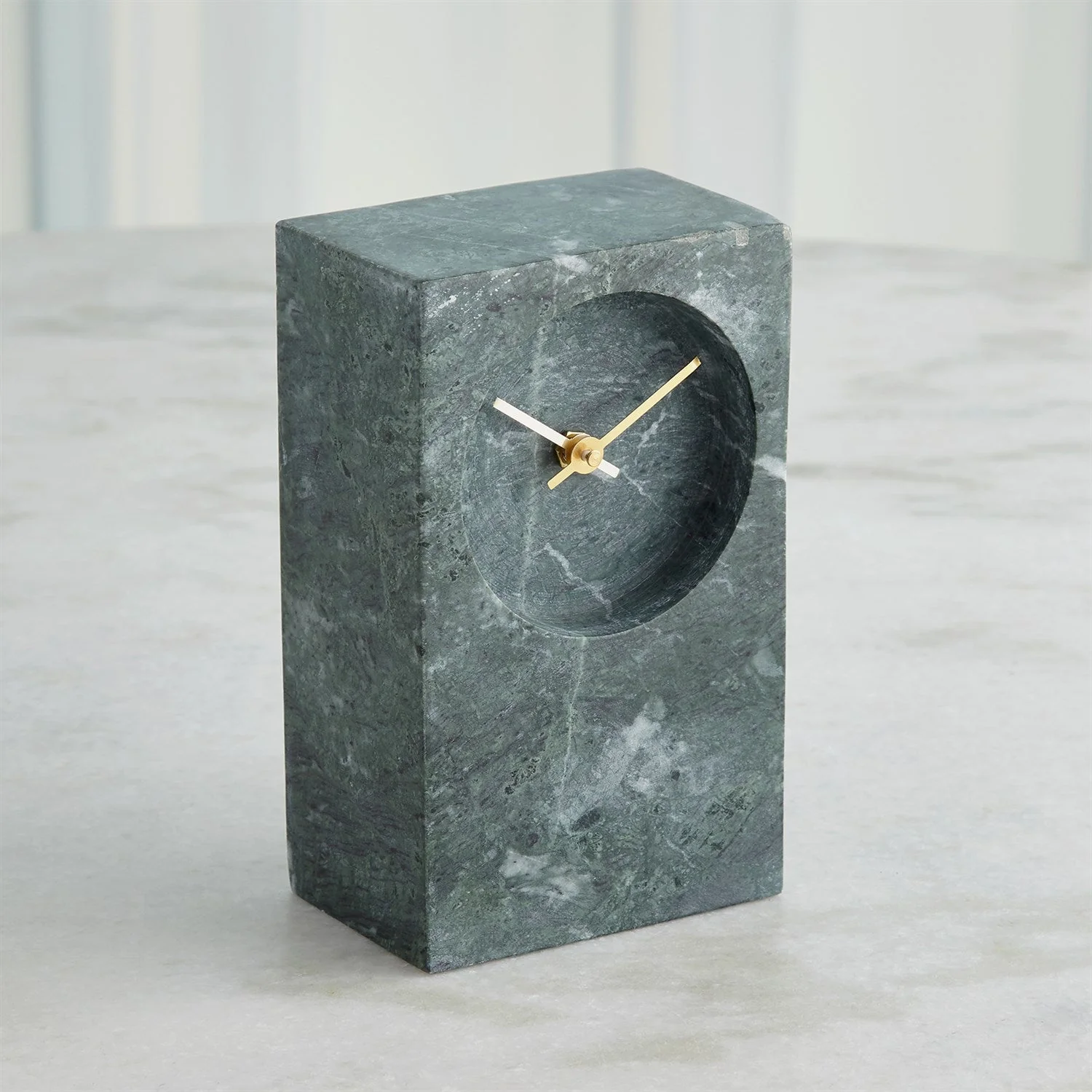 Global Views Marble Tower Clock - Image 11