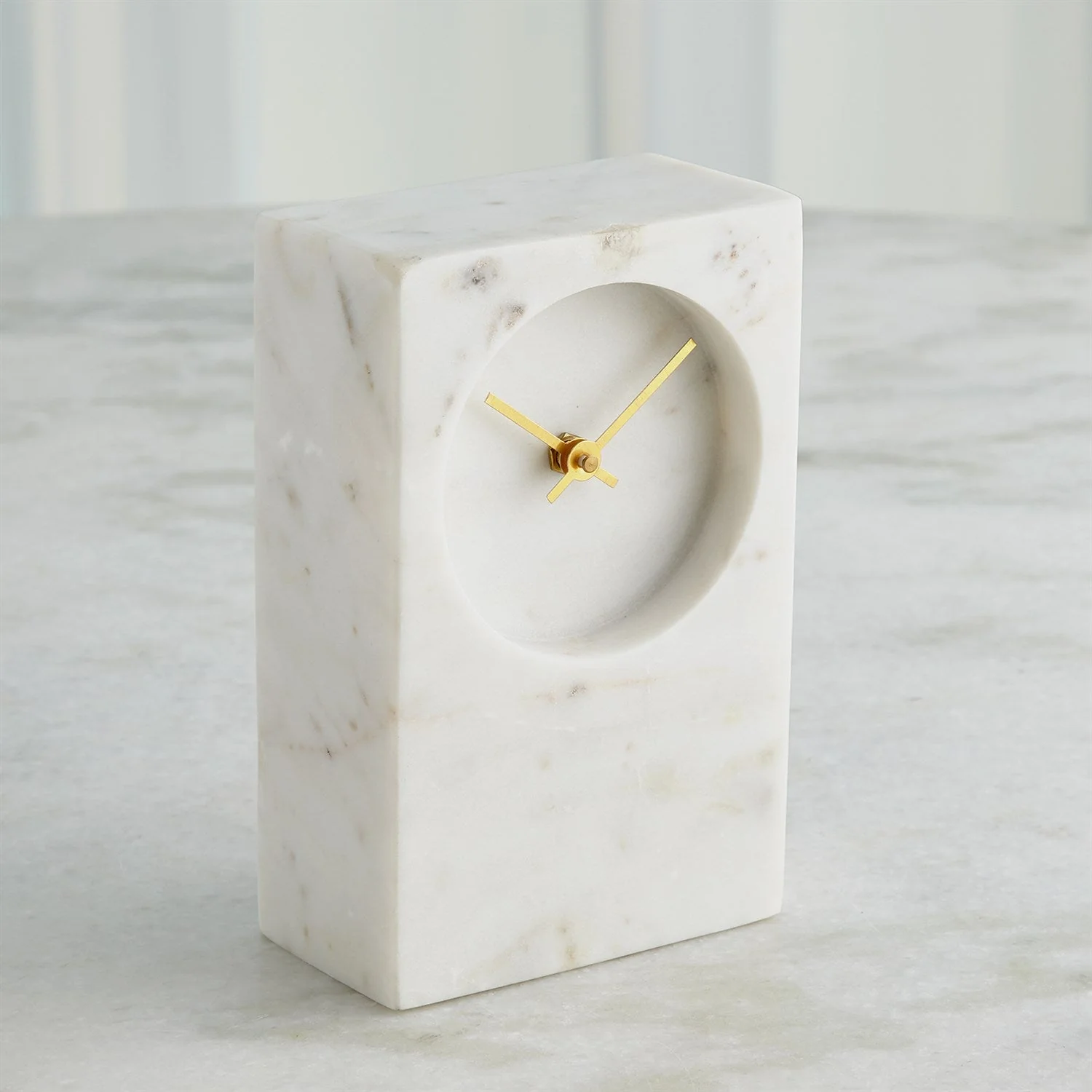 Global Views Marble Tower Clock - Image 13