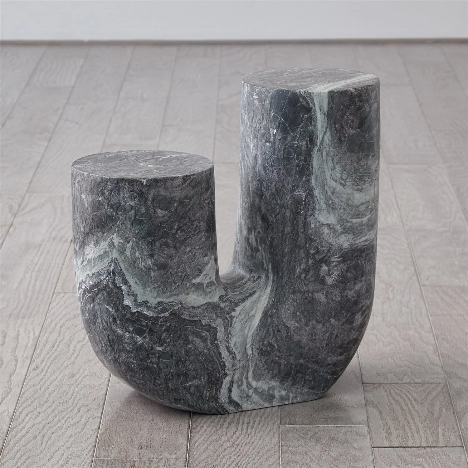 Global Views Marble Tube Table - Image 3