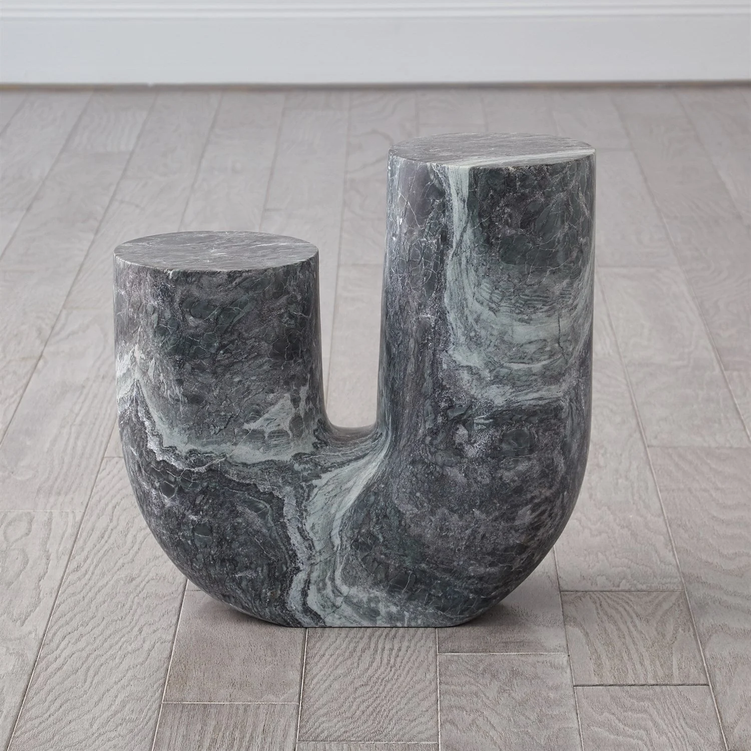 Global Views Marble Tube Table - Image 4
