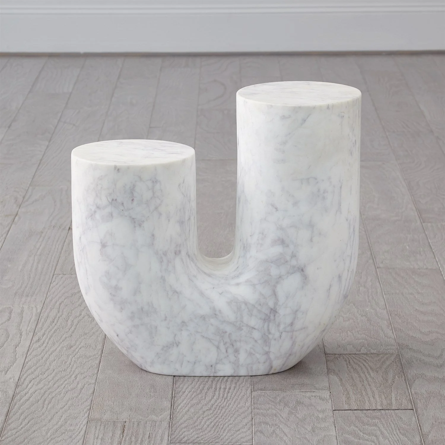 Global Views Marble Tube Table - Image 7