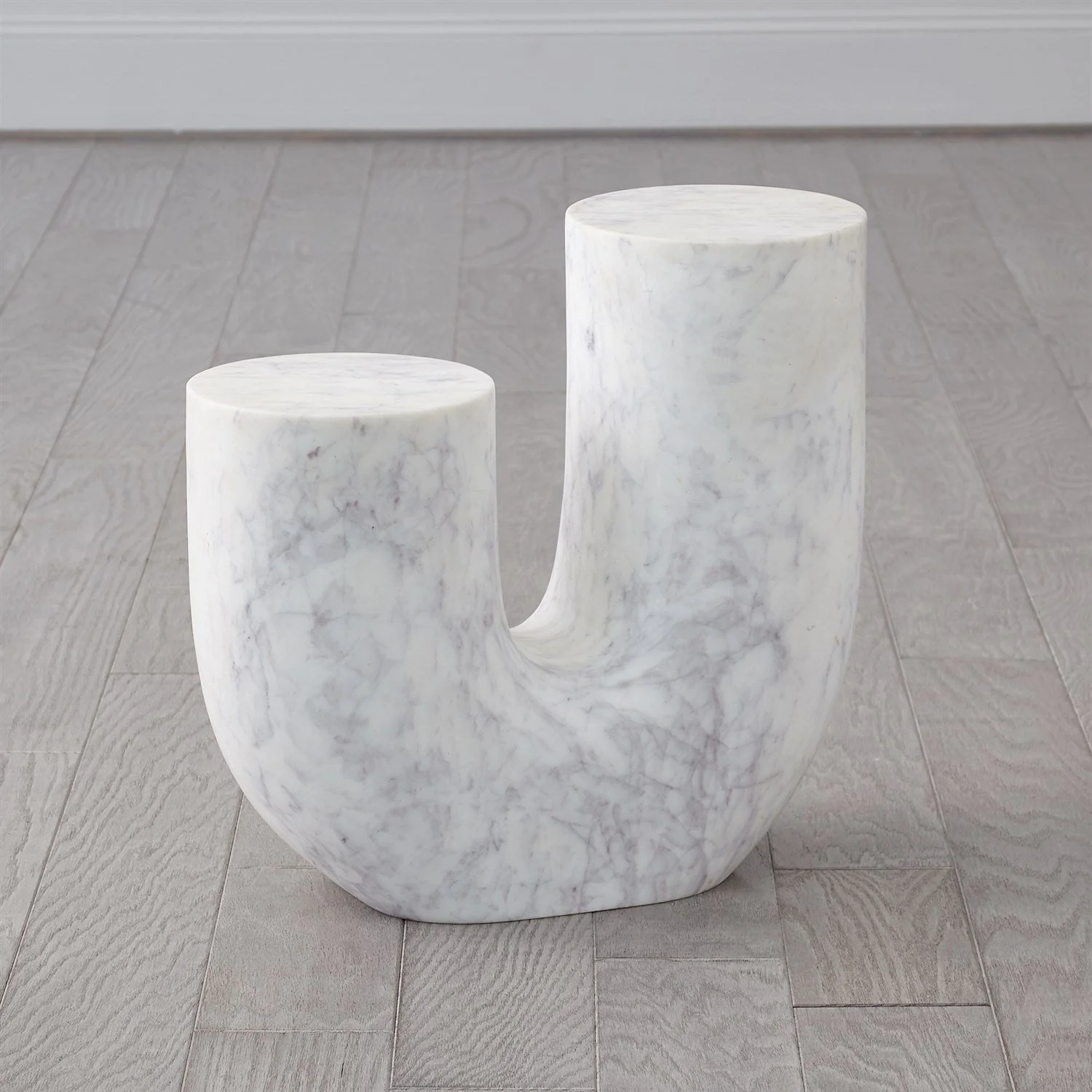 Global Views Marble Tube Table - Image 8