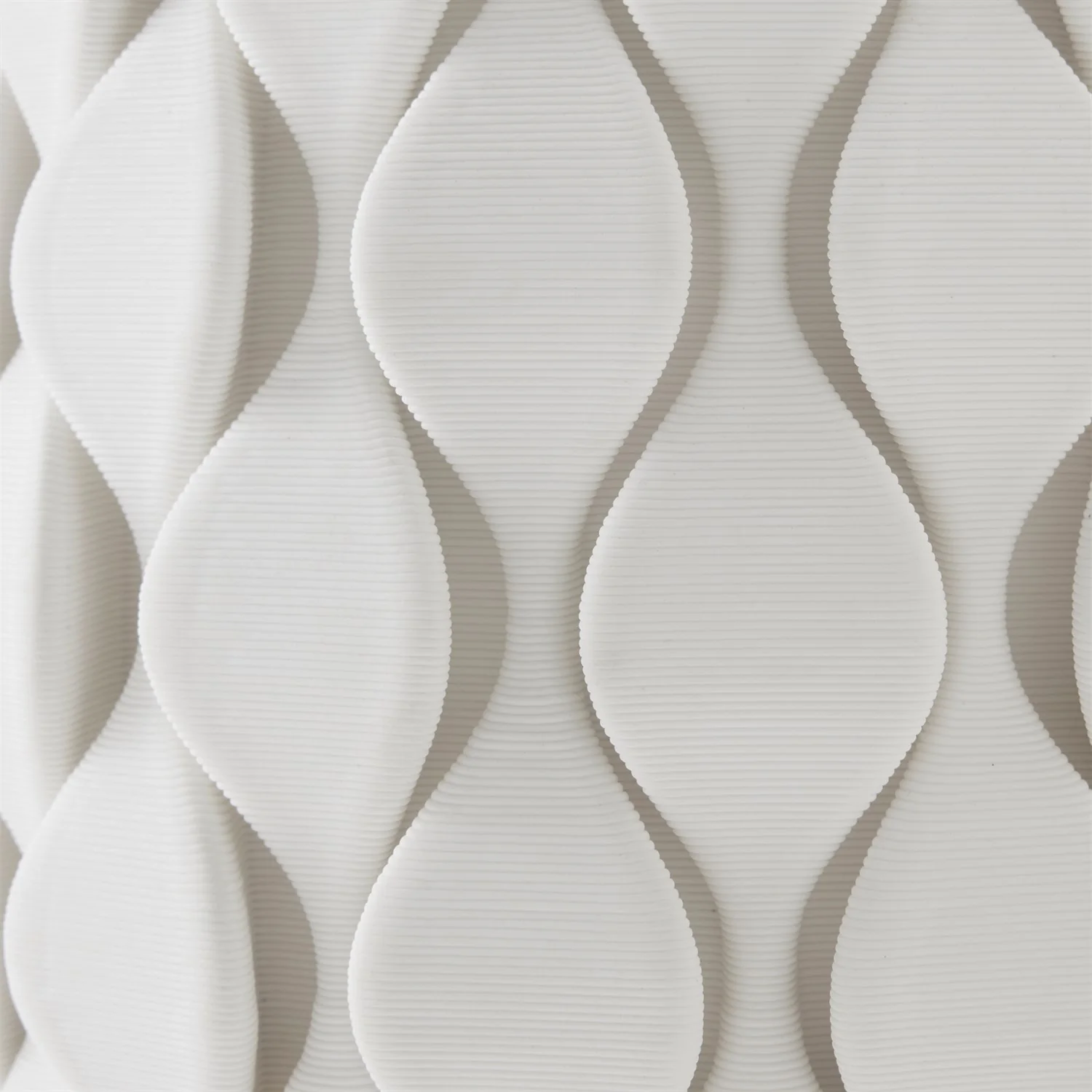 Global Views Matte White Pillowed Lamp - Image 5