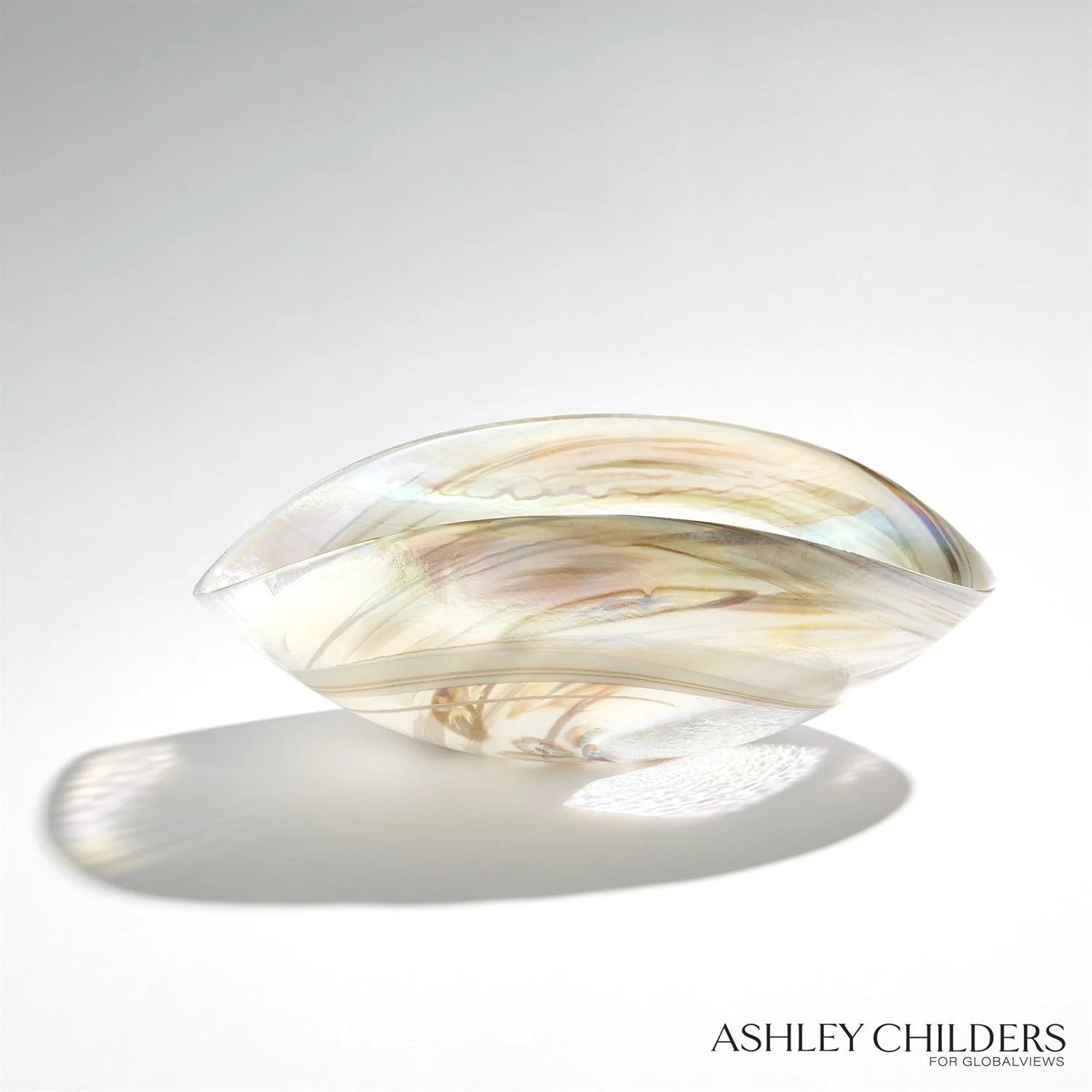 Global Views Maura Oval Bowl by Ashley Childers - Image 2