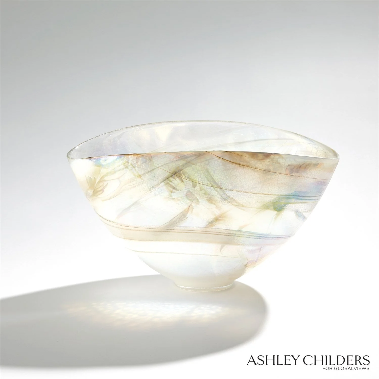 Global Views Maura Oval Bowl by Ashley Childers - Image 4