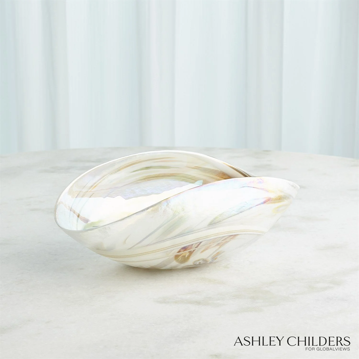 Global Views Maura Oval Bowl by Ashley Childers - Image 9
