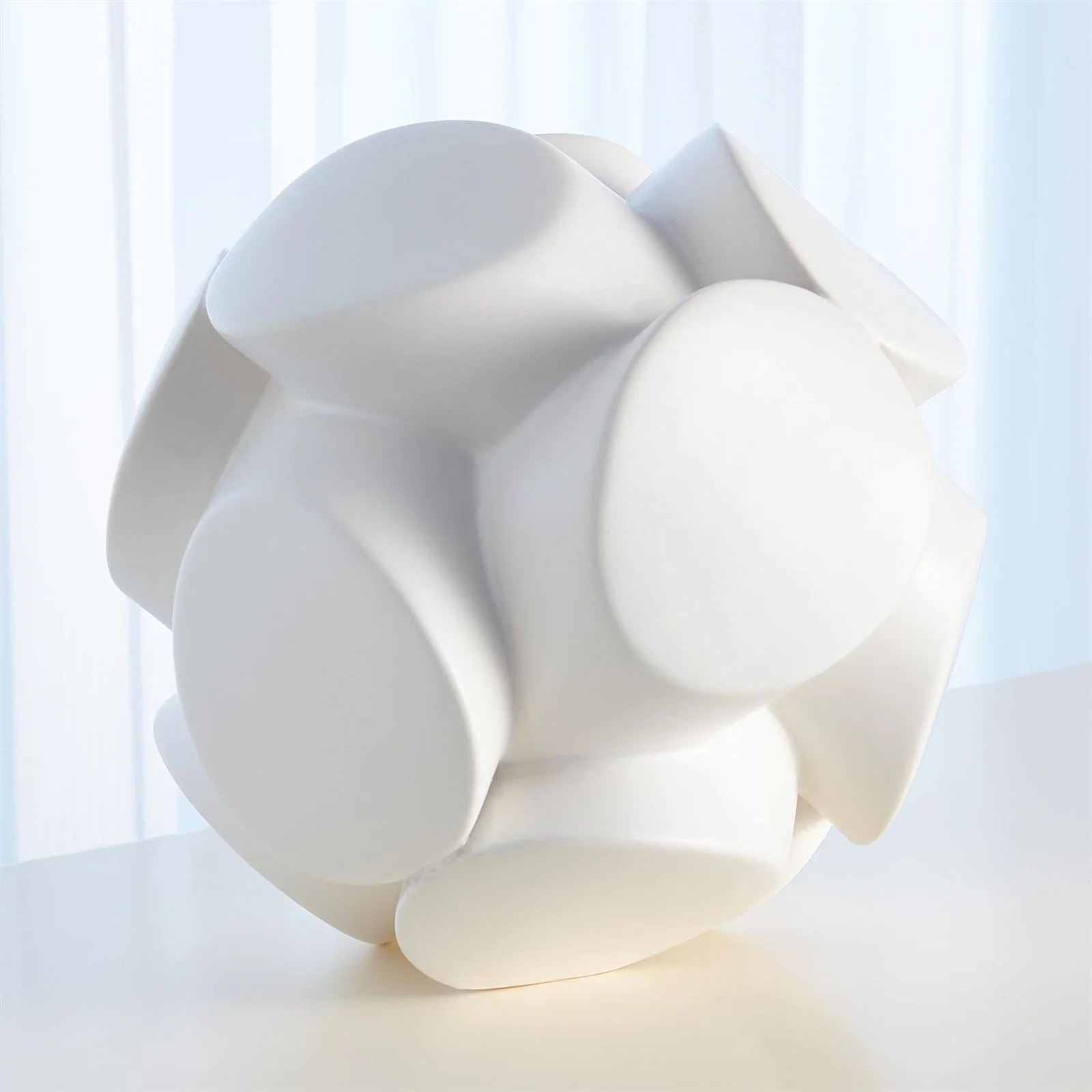 Global Views Mayet Sculpture-Matte White - Image 10