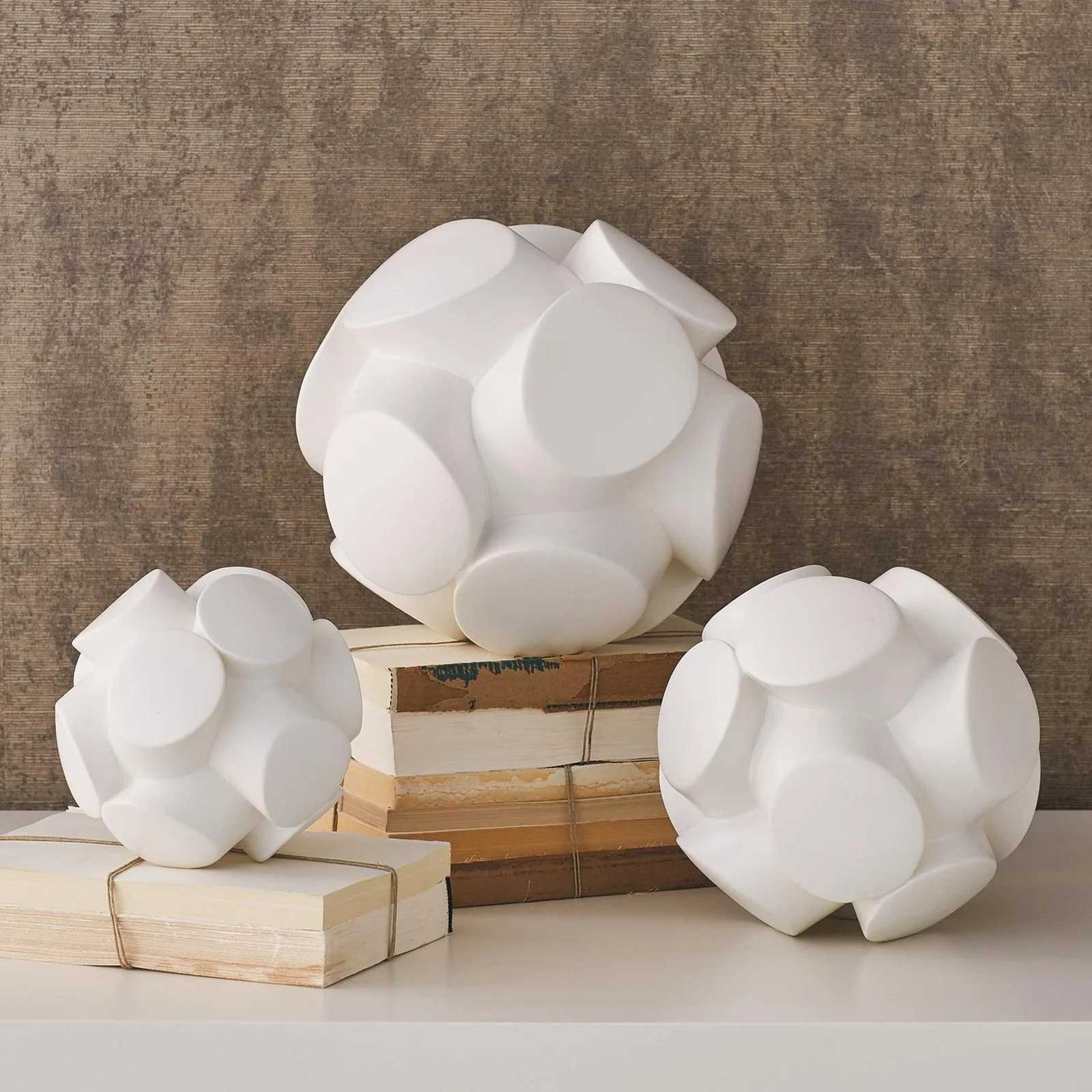 Global Views Mayet Sculpture-Matte White - Image 12
