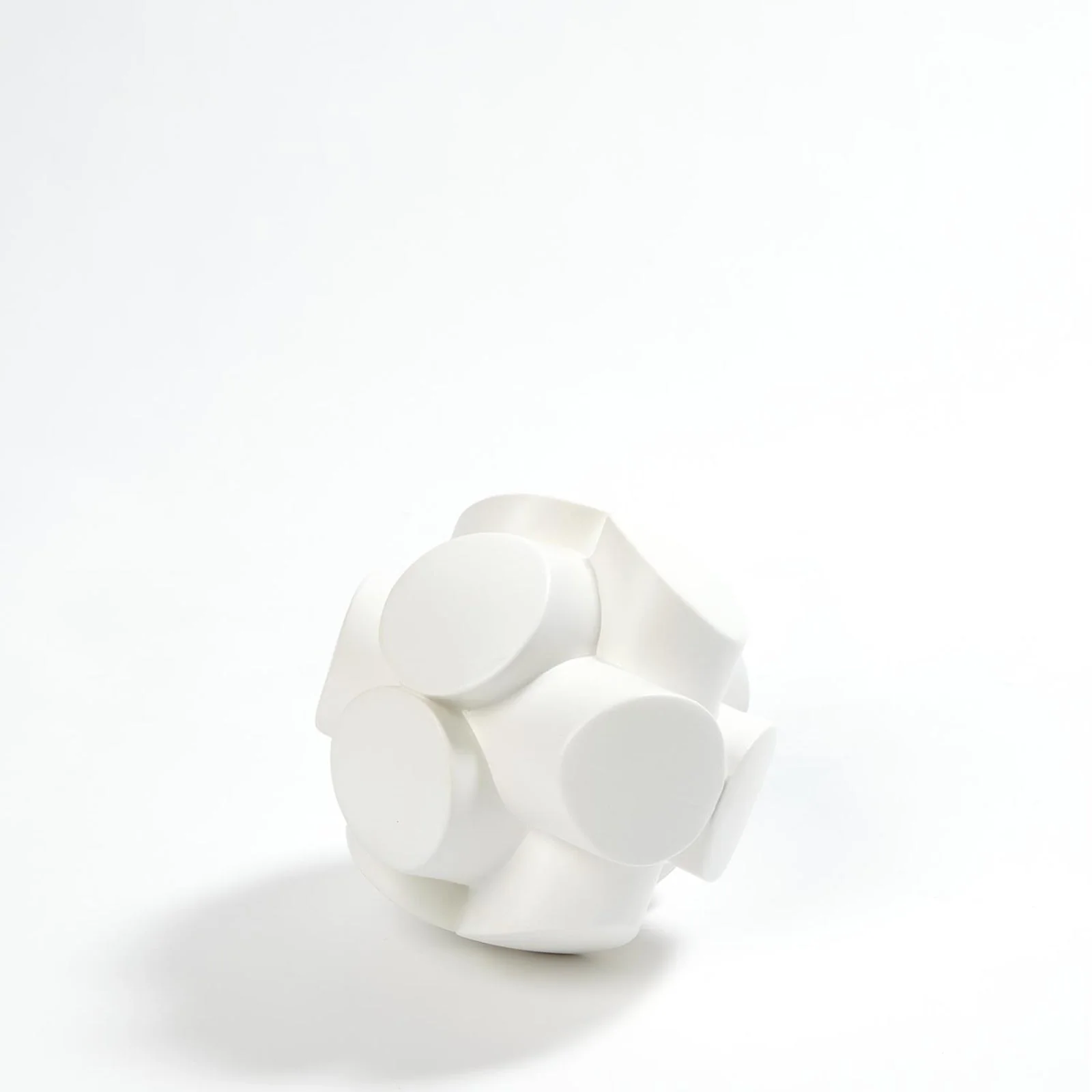 Global Views Mayet Sculpture-Matte White - Image 2