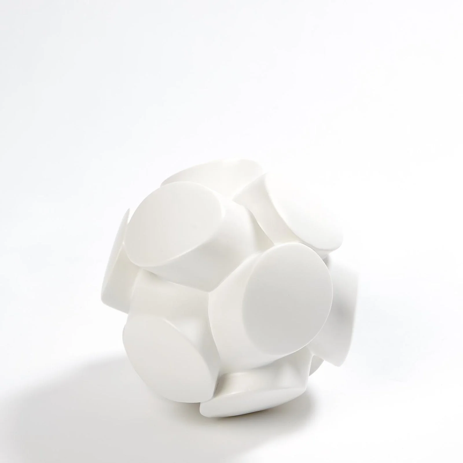 Global Views Mayet Sculpture-Matte White - Image 3