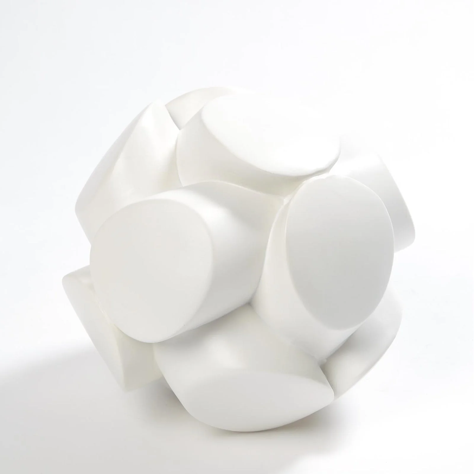Global Views Mayet Sculpture-Matte White - Image 4