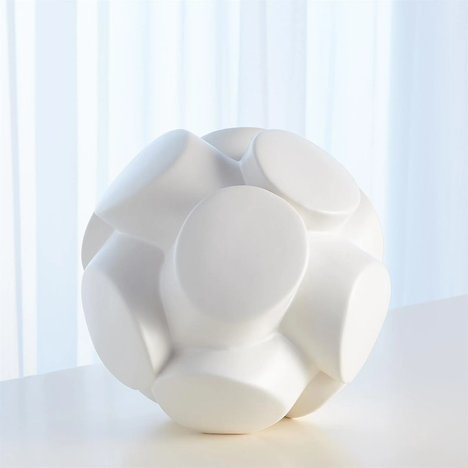 Global Views Mayet Sculpture-Matte White - Image 8