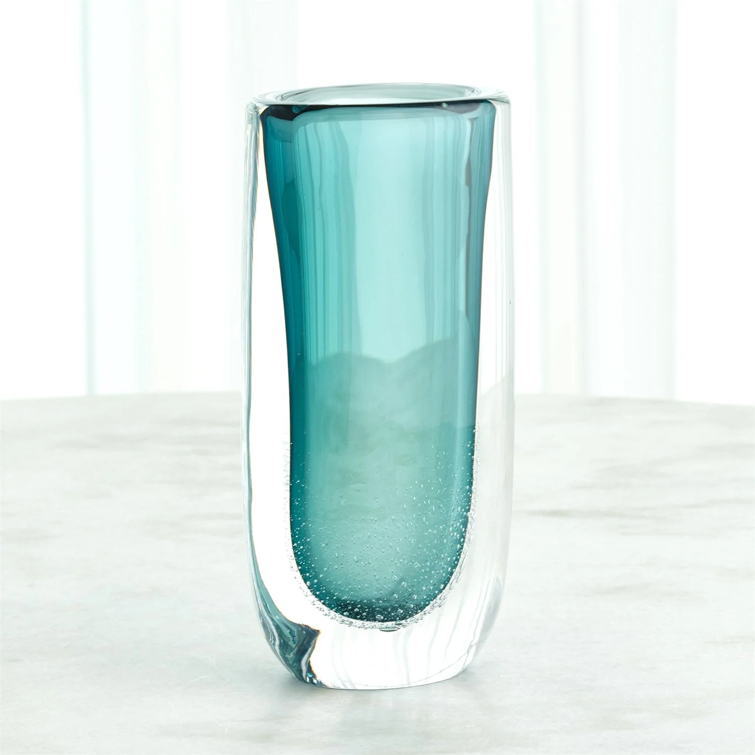 Global Views Micro Bubble Vase - Azure - Image 5