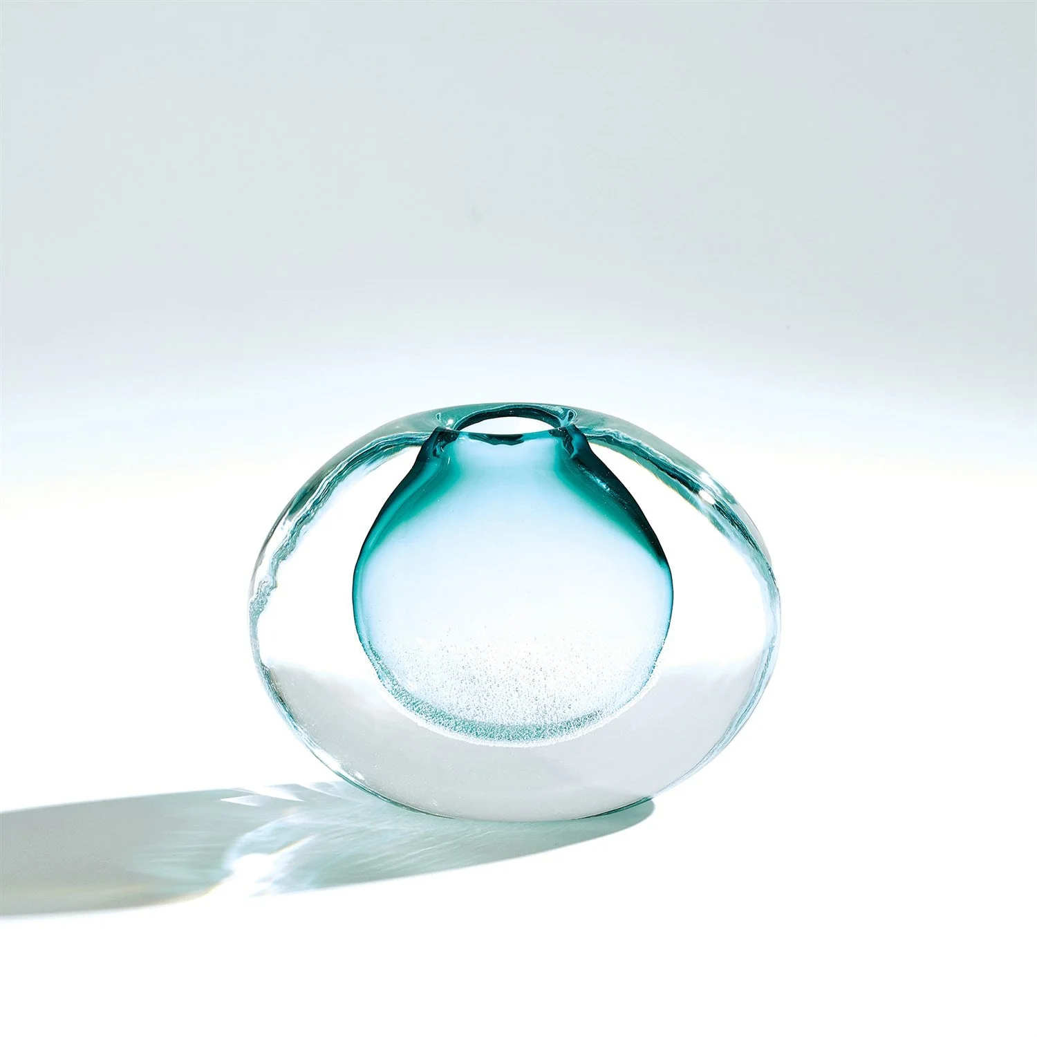 Global Views Micro Bubble Vase - Azure - Image 6