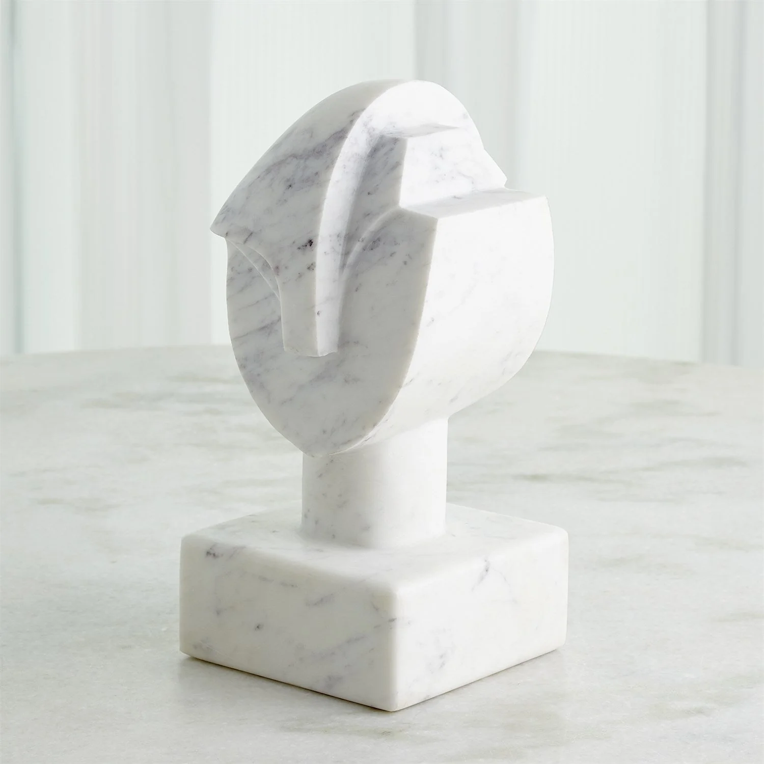 Global Views Mod Marble Portrait Bust - Image 2