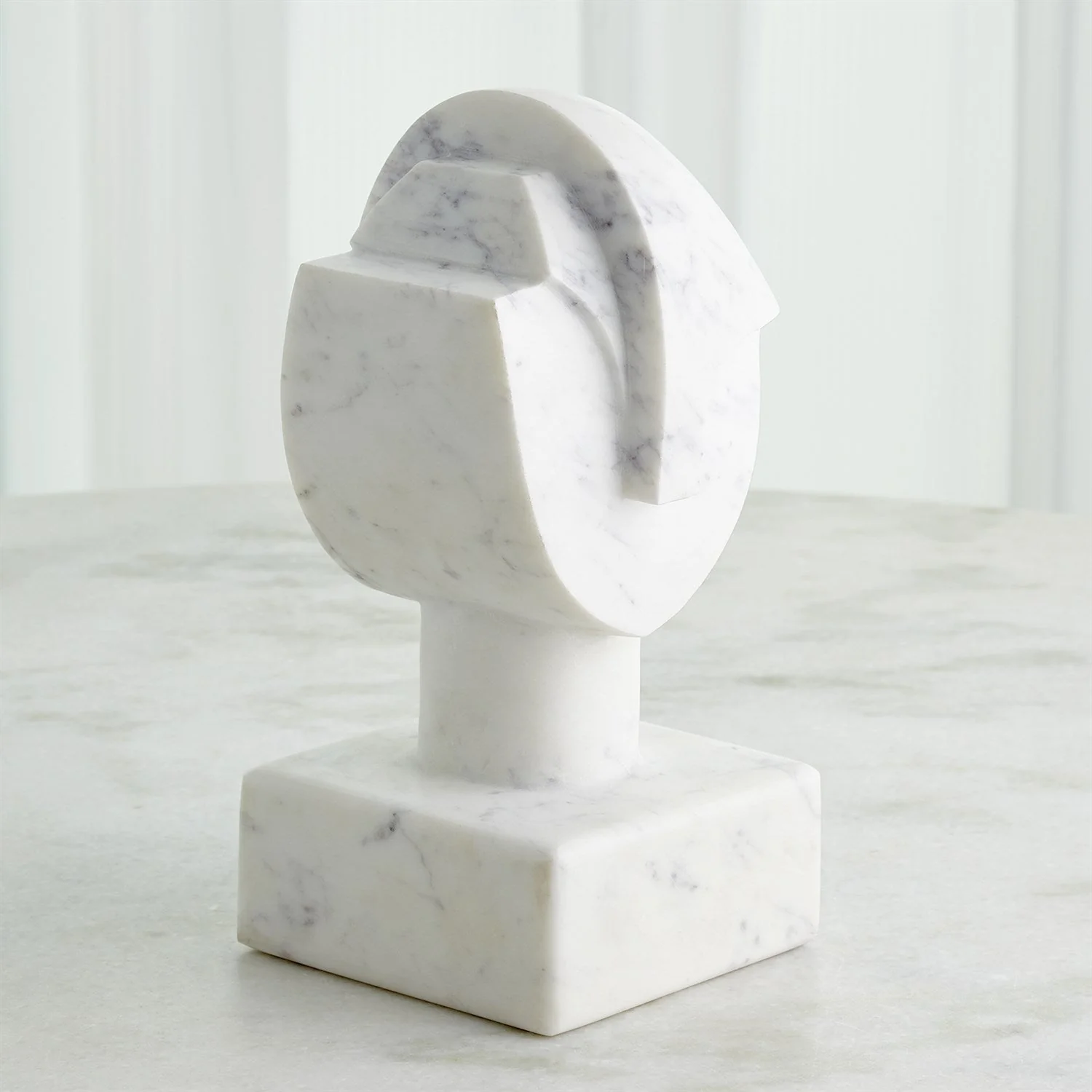Global Views Mod Marble Portrait Bust - Image 3