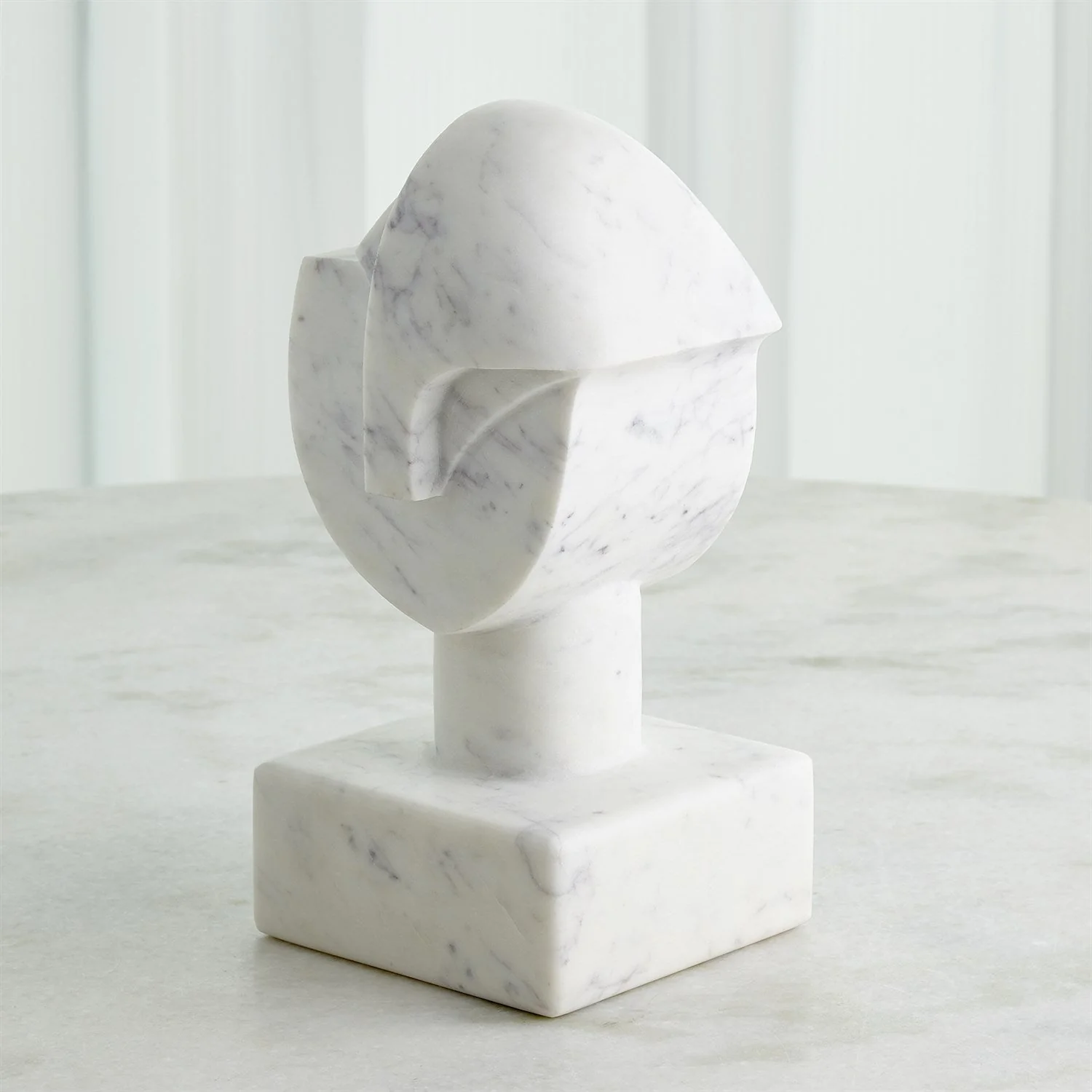 Global Views Mod Marble Portrait Bust - Image 4