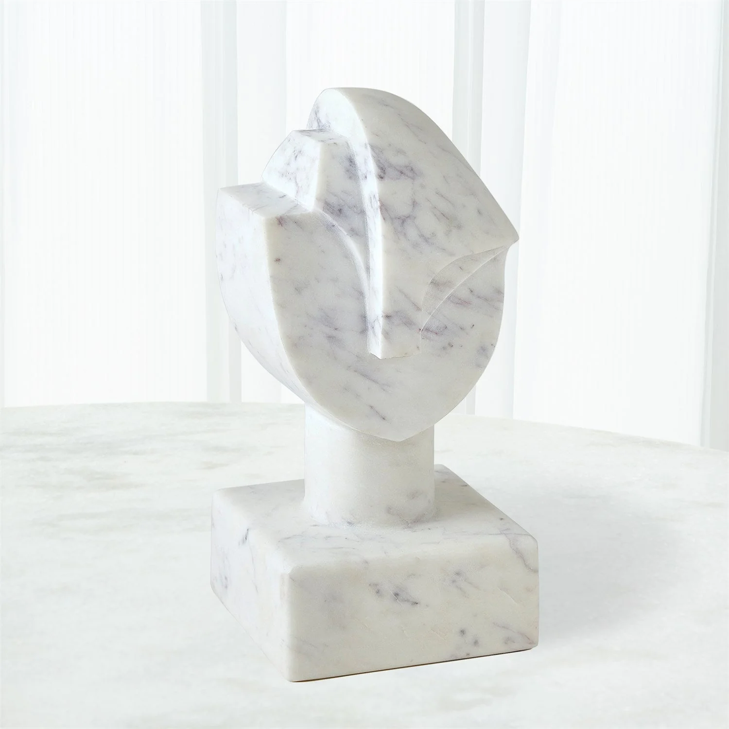 Global Views Mod Marble Portrait Bust - Image 5