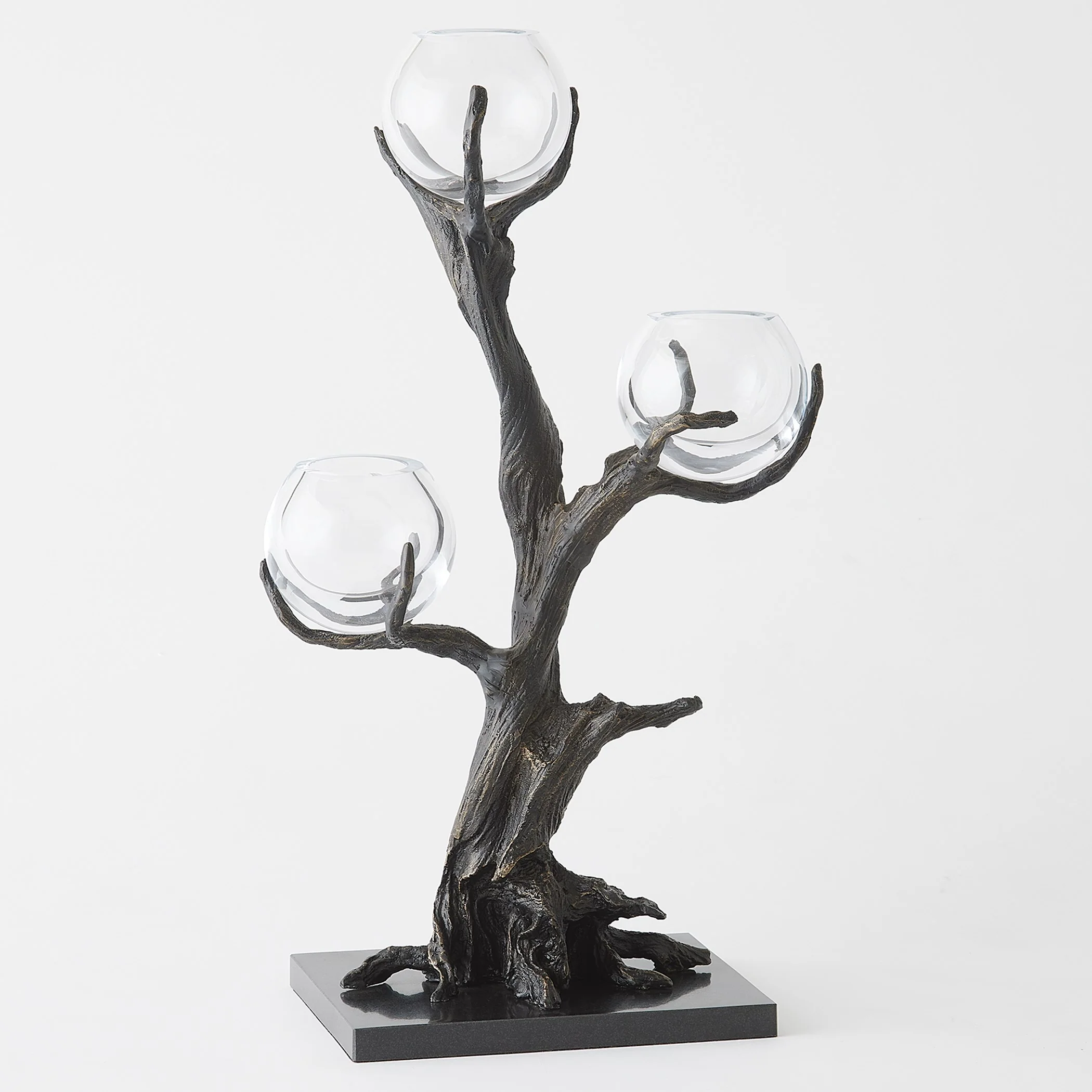 Global Views Monterey Vase Holder Natural Iron - Image 12