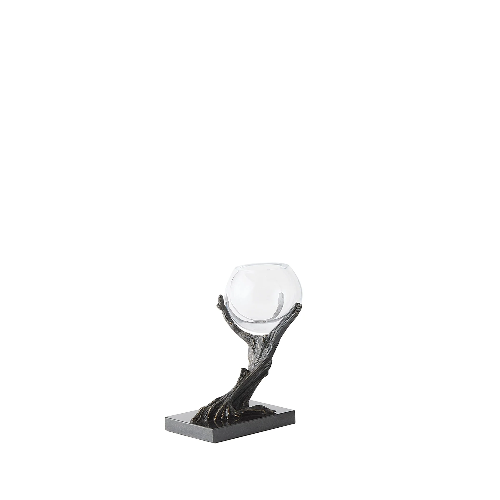 Global Views Monterey Vase Holder Natural Iron - Image 4