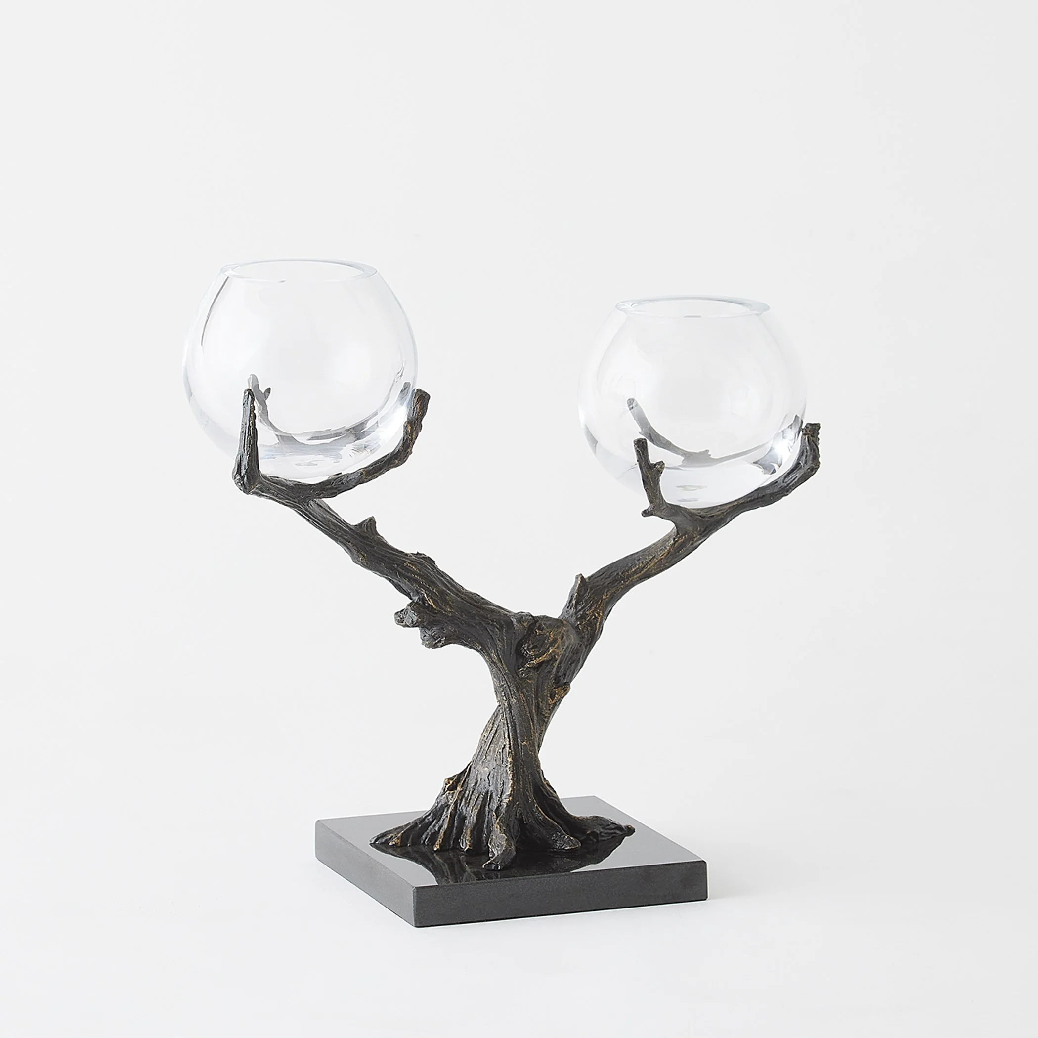 Global Views Monterey Vase Holder Natural Iron - Image 5