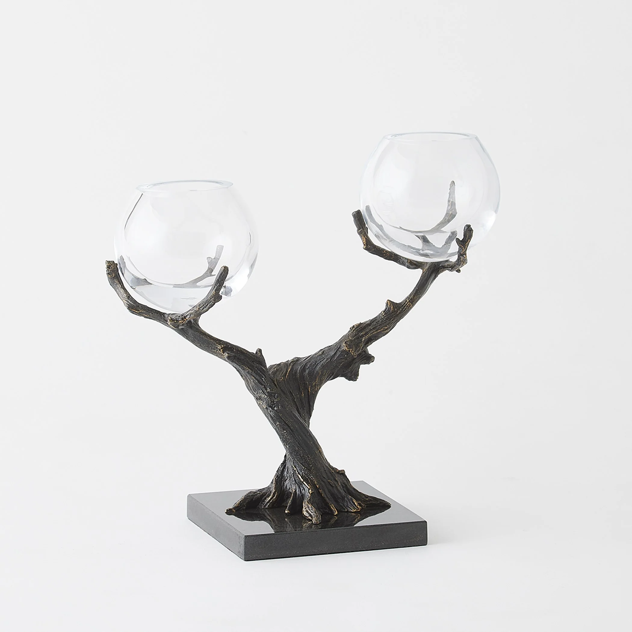 Global Views Monterey Vase Holder Natural Iron - Image 6