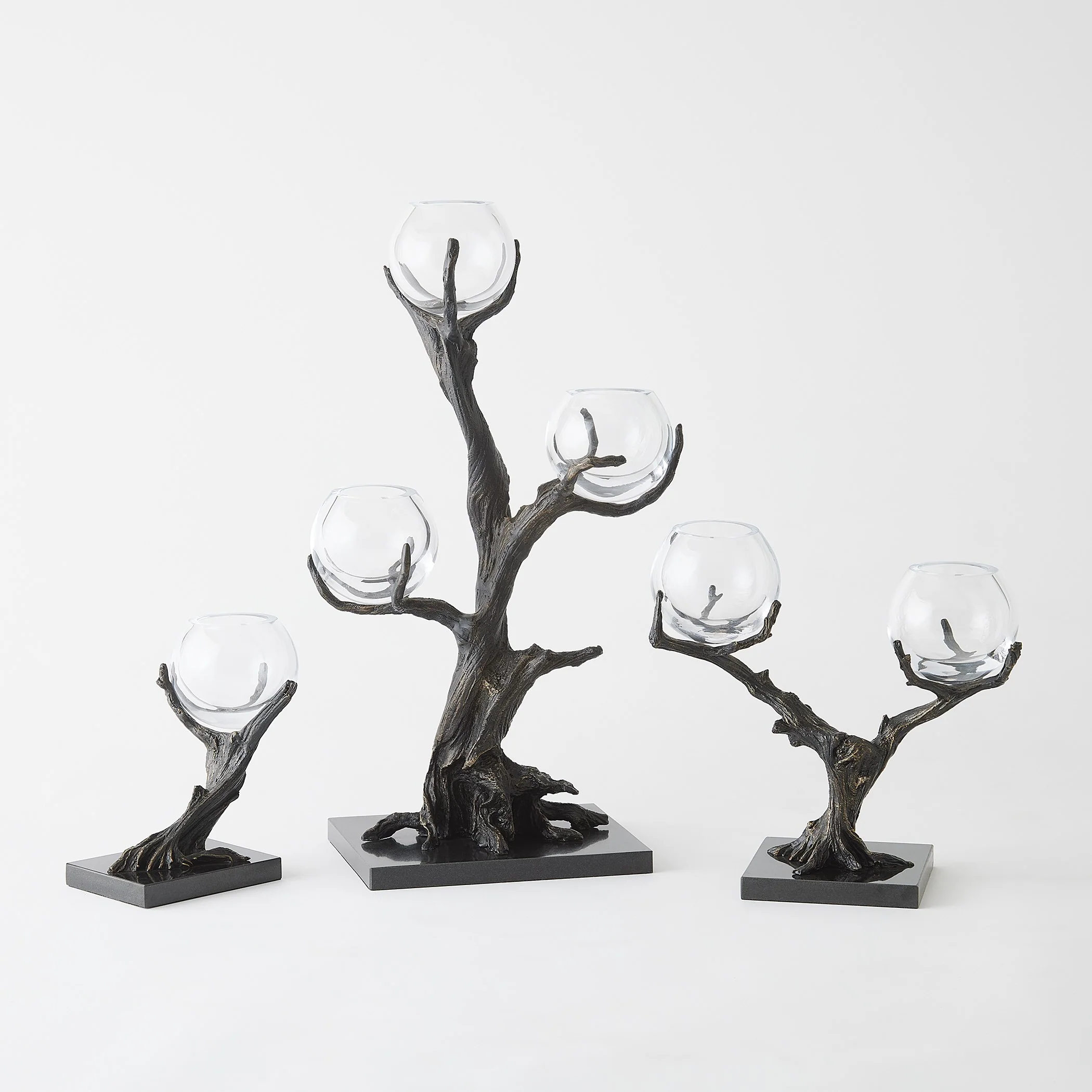 Global Views Monterey Vase Holder Natural Iron - Image 9