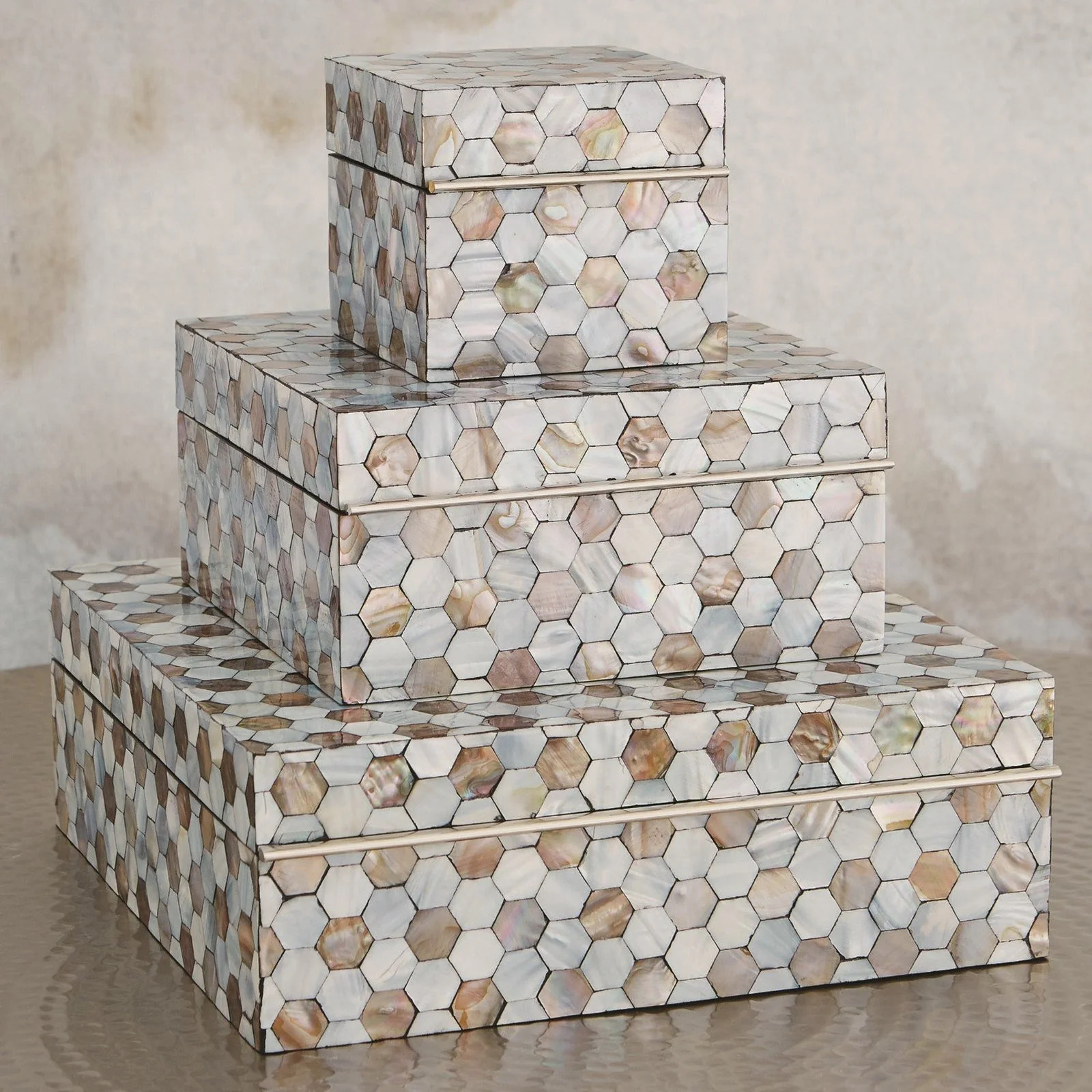 Global Views Mother Of Pearl Box - Image 23