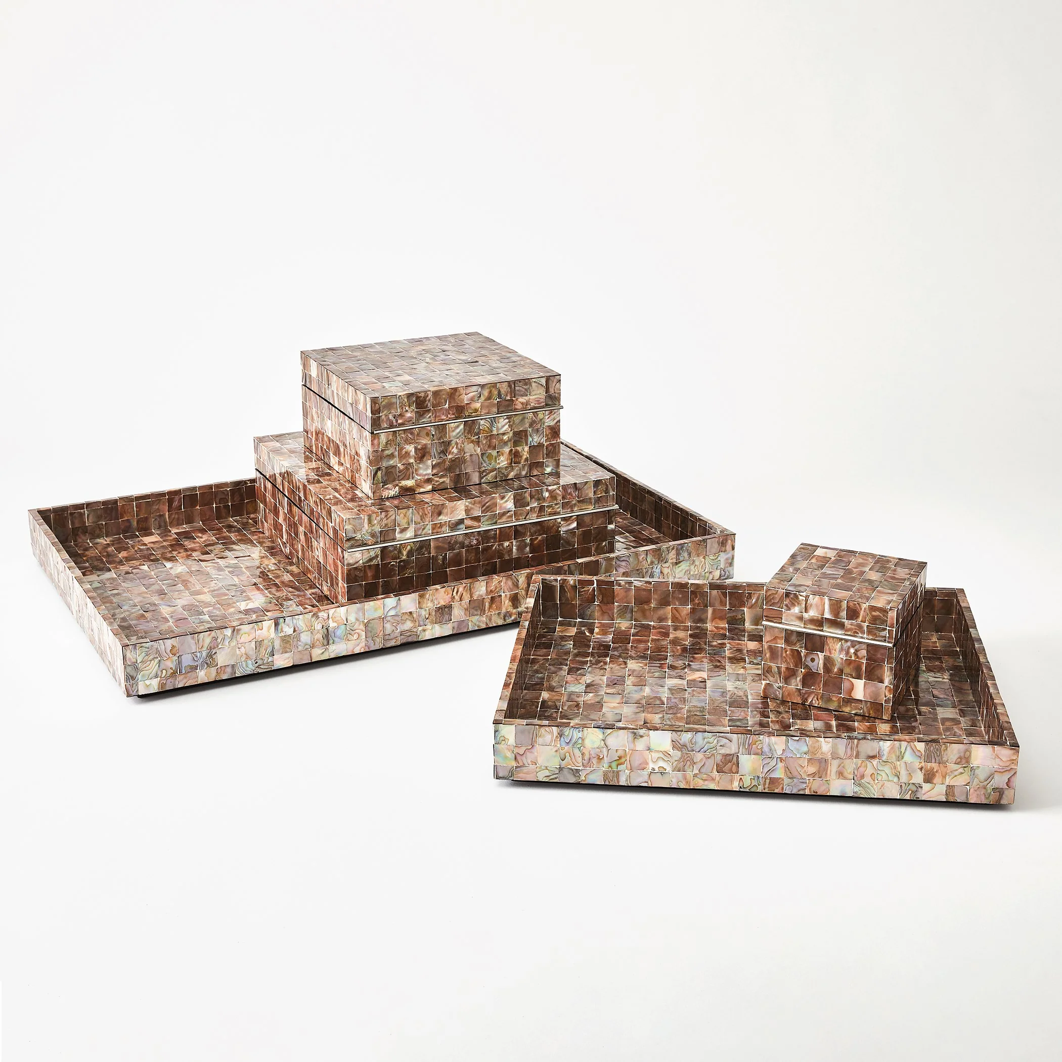 Global Views Mother Of Pearl Box - Image 3