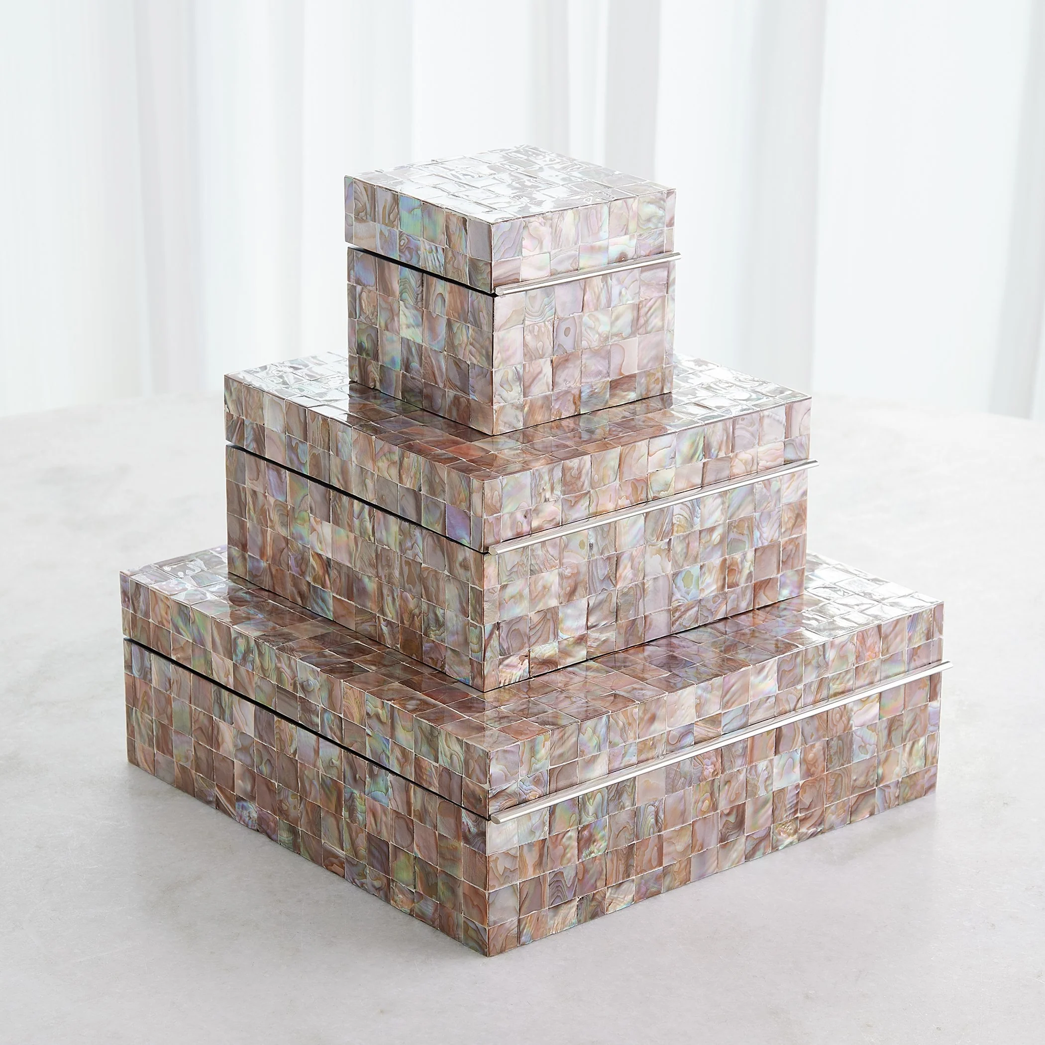 Global Views Mother Of Pearl Box - Image 6